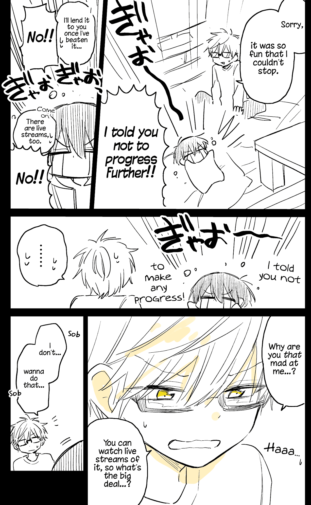 About a Guy Who's Been Destroyed From His First Love Being a Pretty Girl Chapter 12.5 page 11 - Chapter 12.5