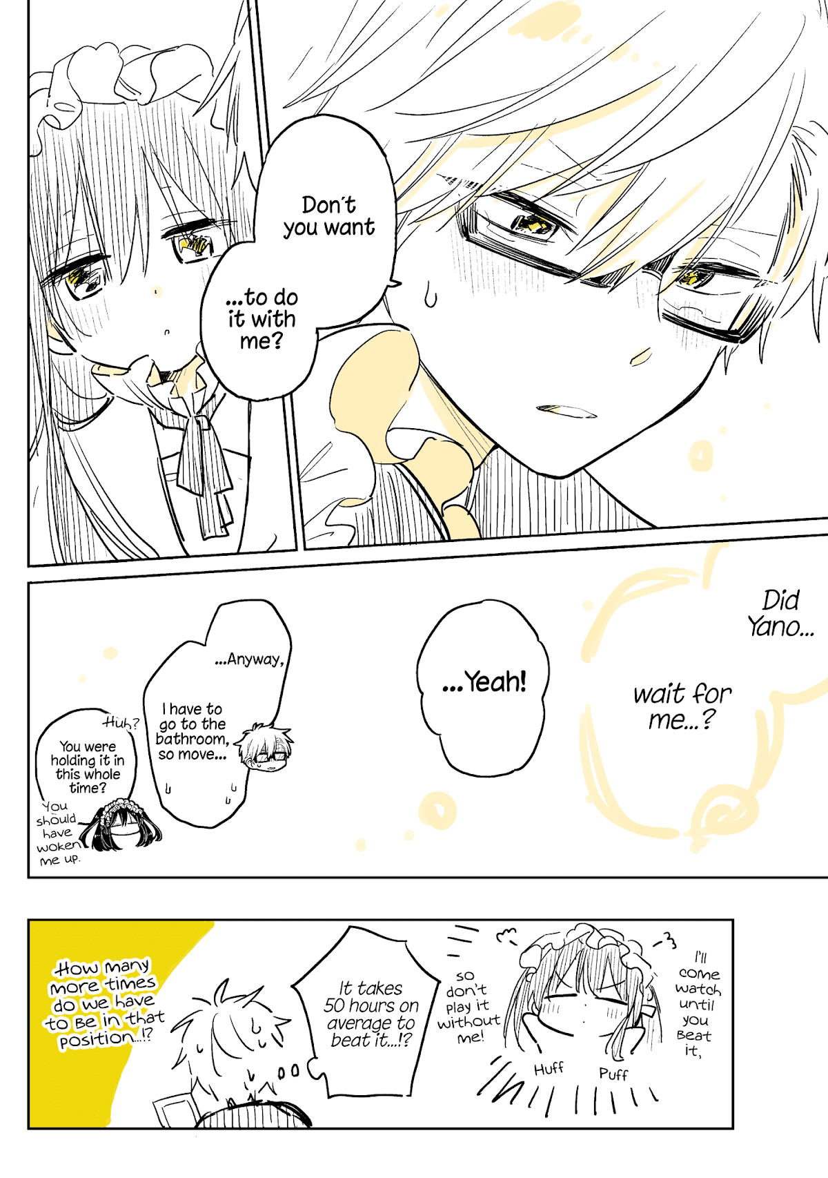 About a Guy Who's Been Destroyed From His First Love Being a Pretty Girl Chapter 12.5 page 14 - Chapter 12.5