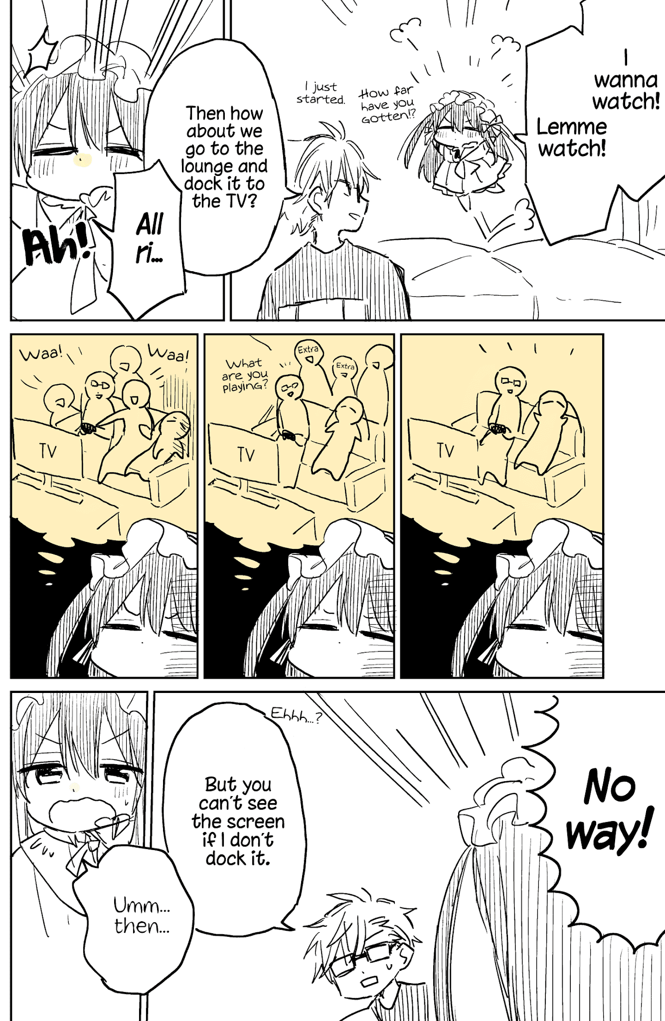 About a Guy Who's Been Destroyed From His First Love Being a Pretty Girl Chapter 12.5 page 2 - Chapter 12.5