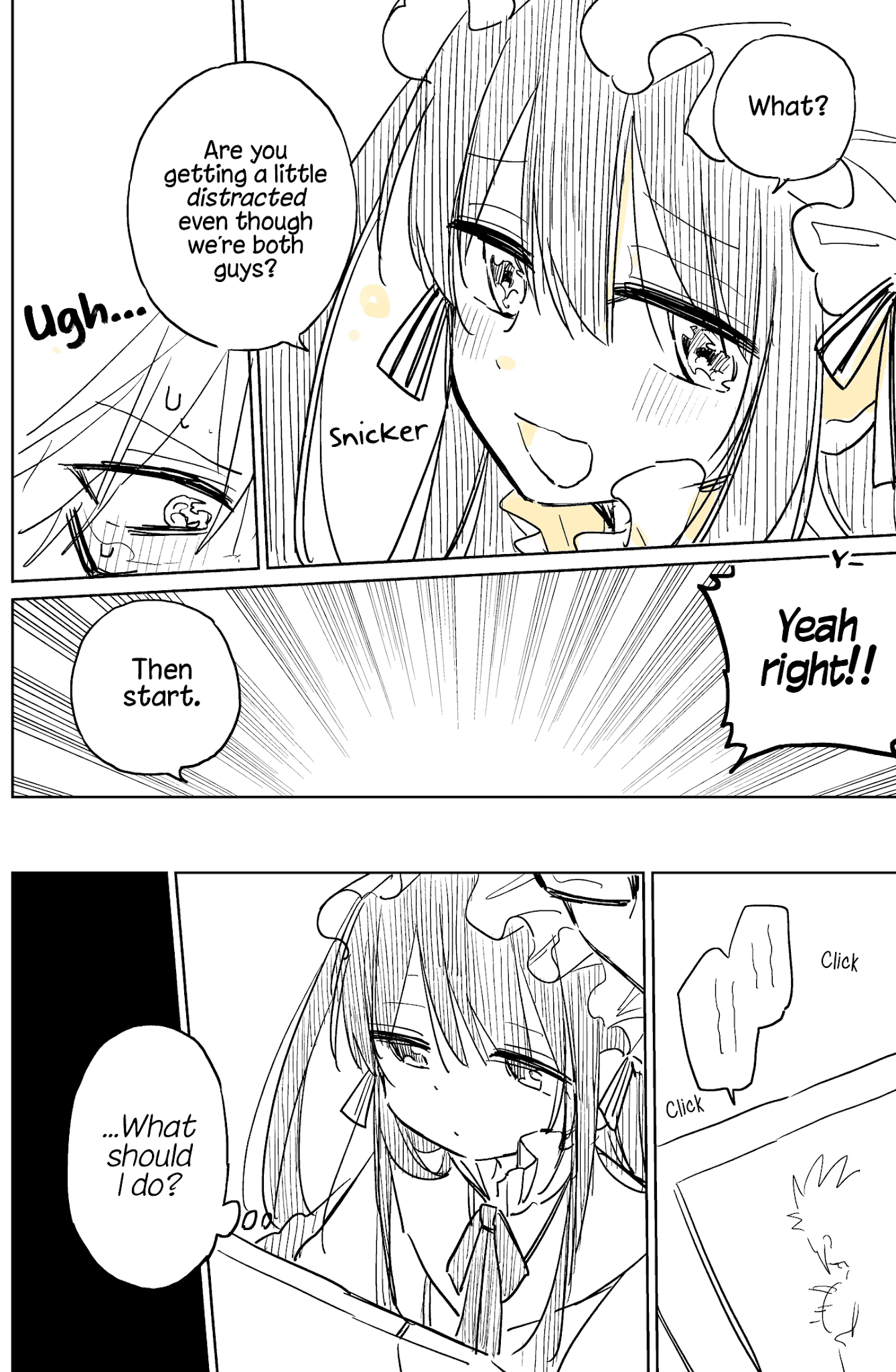 About a Guy Who's Been Destroyed From His First Love Being a Pretty Girl Chapter 12.5 page 4 - Chapter 12.5
