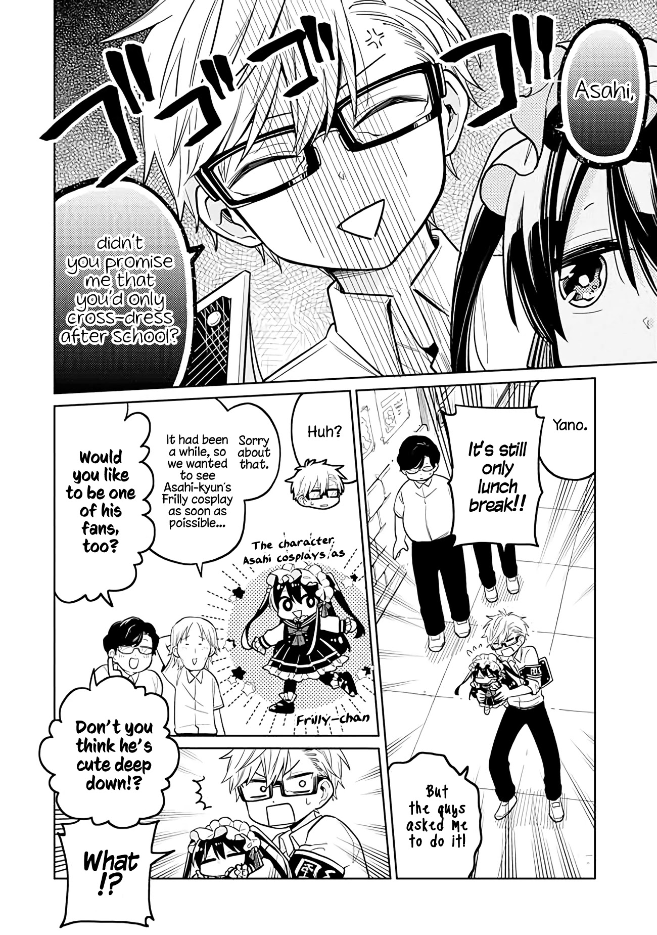 About a Guy Who's Been Destroyed From His First Love Being a Pretty Girl Chapter 12 page 2 - Chapter 12