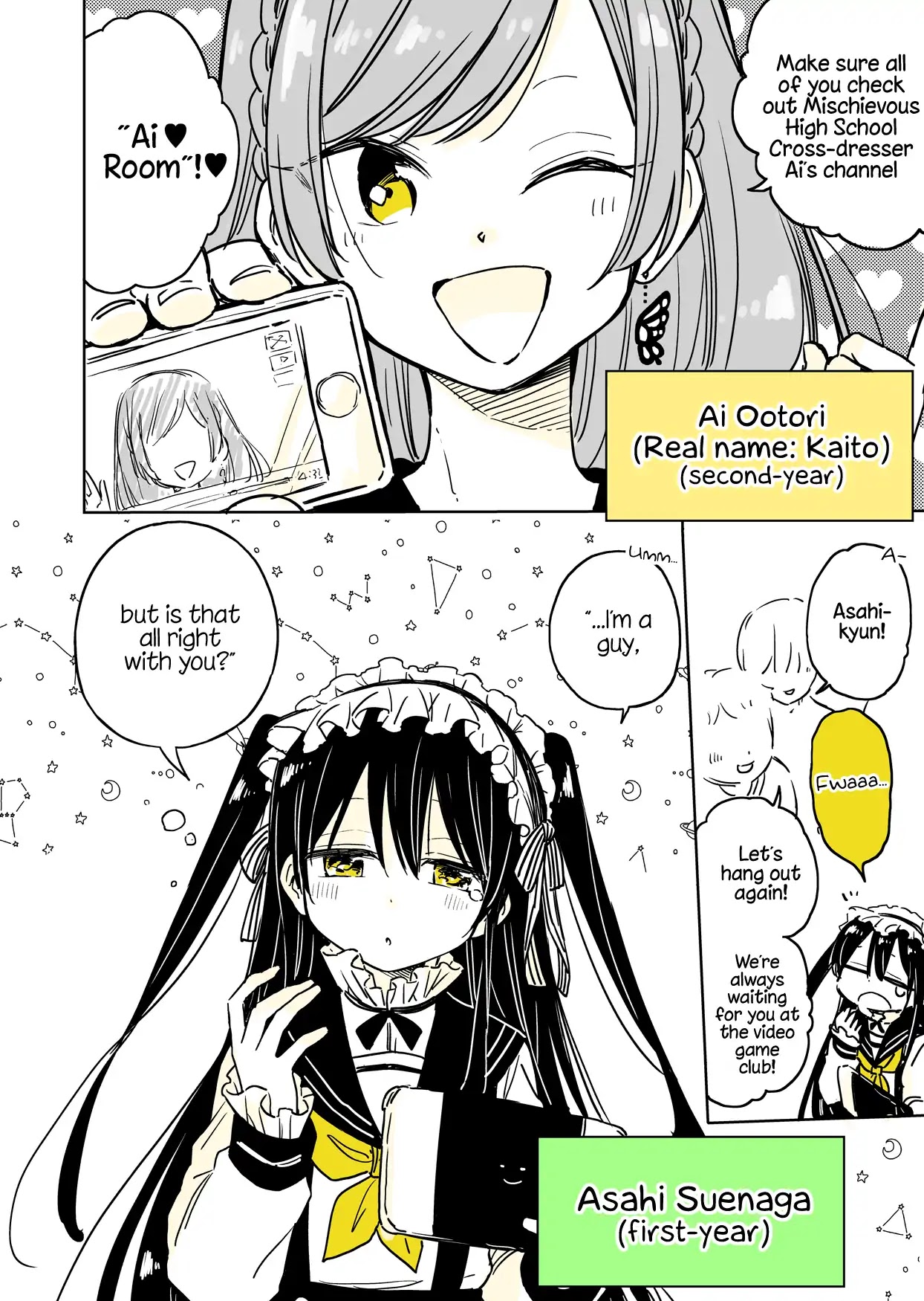 About a Guy Who's Been Destroyed From His First Love Being a Pretty Girl Chapter 2 page 12 - Chapter 2