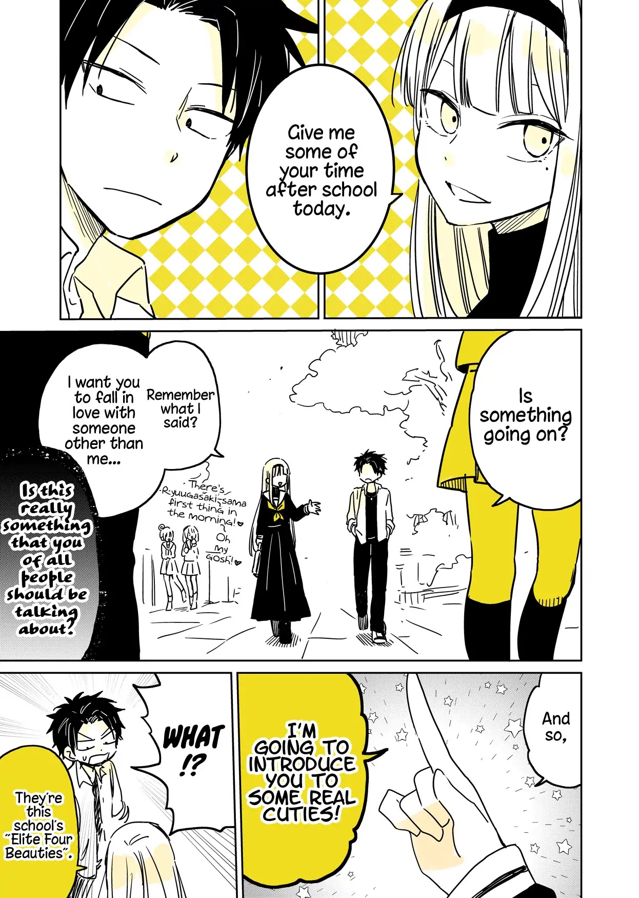 About a Guy Who's Been Destroyed From His First Love Being a Pretty Girl Chapter 2 page 4 - Chapter 2