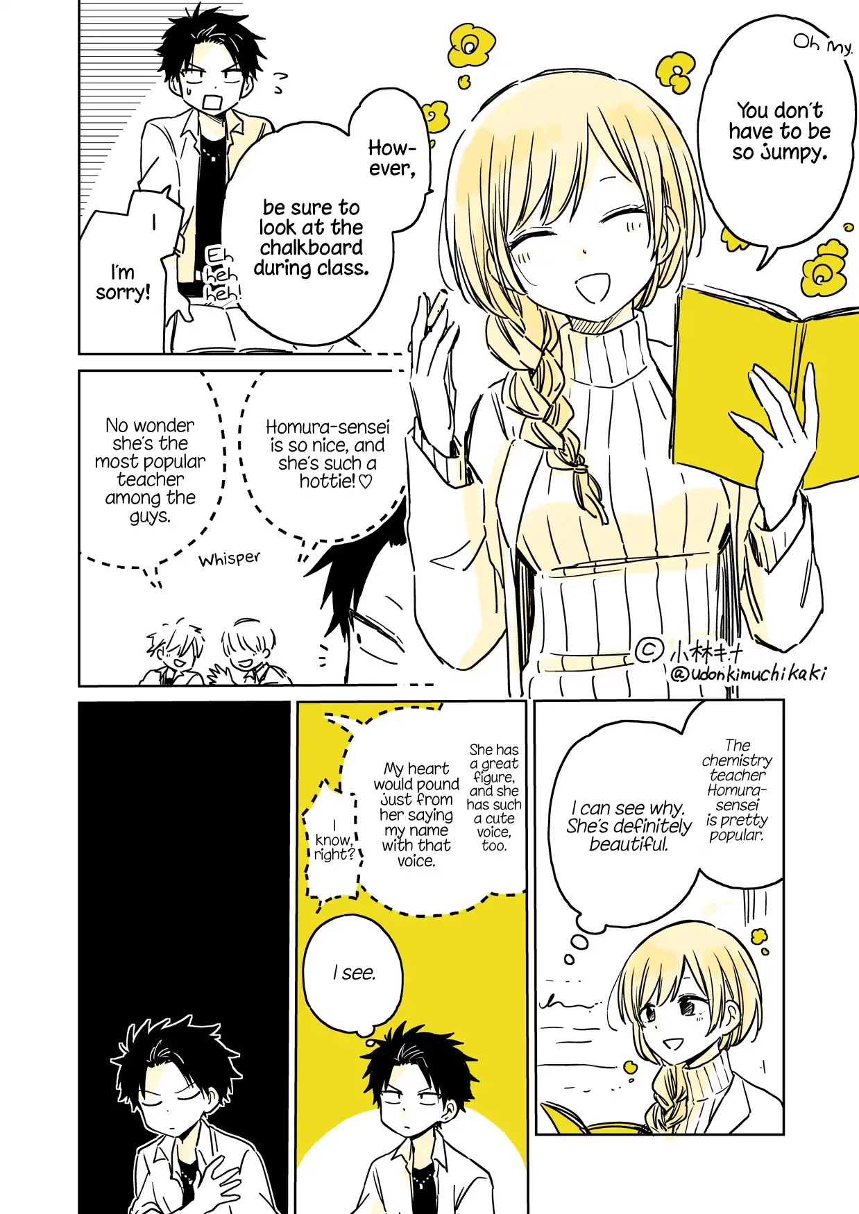 About a Guy Who's Been Destroyed From His First Love Being a Pretty Girl Chapter 2 page 7 - Chapter 2