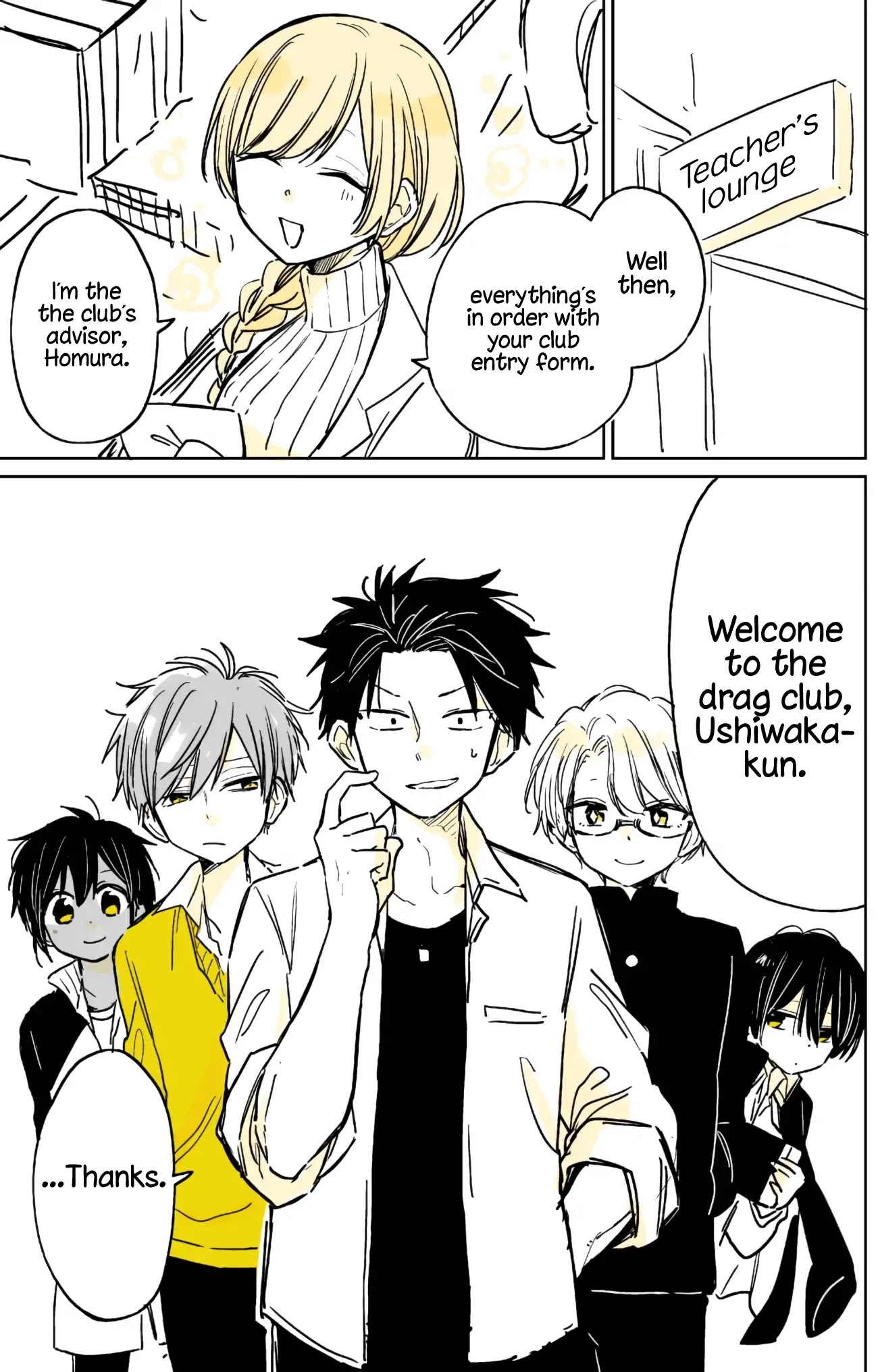 About a Guy Who's Been Destroyed From His First Love Being a Pretty Girl Chapter 4 page 2 - Chapter 4