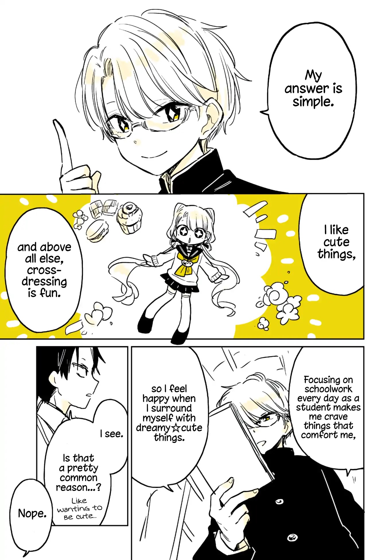 About a Guy Who's Been Destroyed From His First Love Being a Pretty Girl Chapter 4 page 7 - Chapter 4