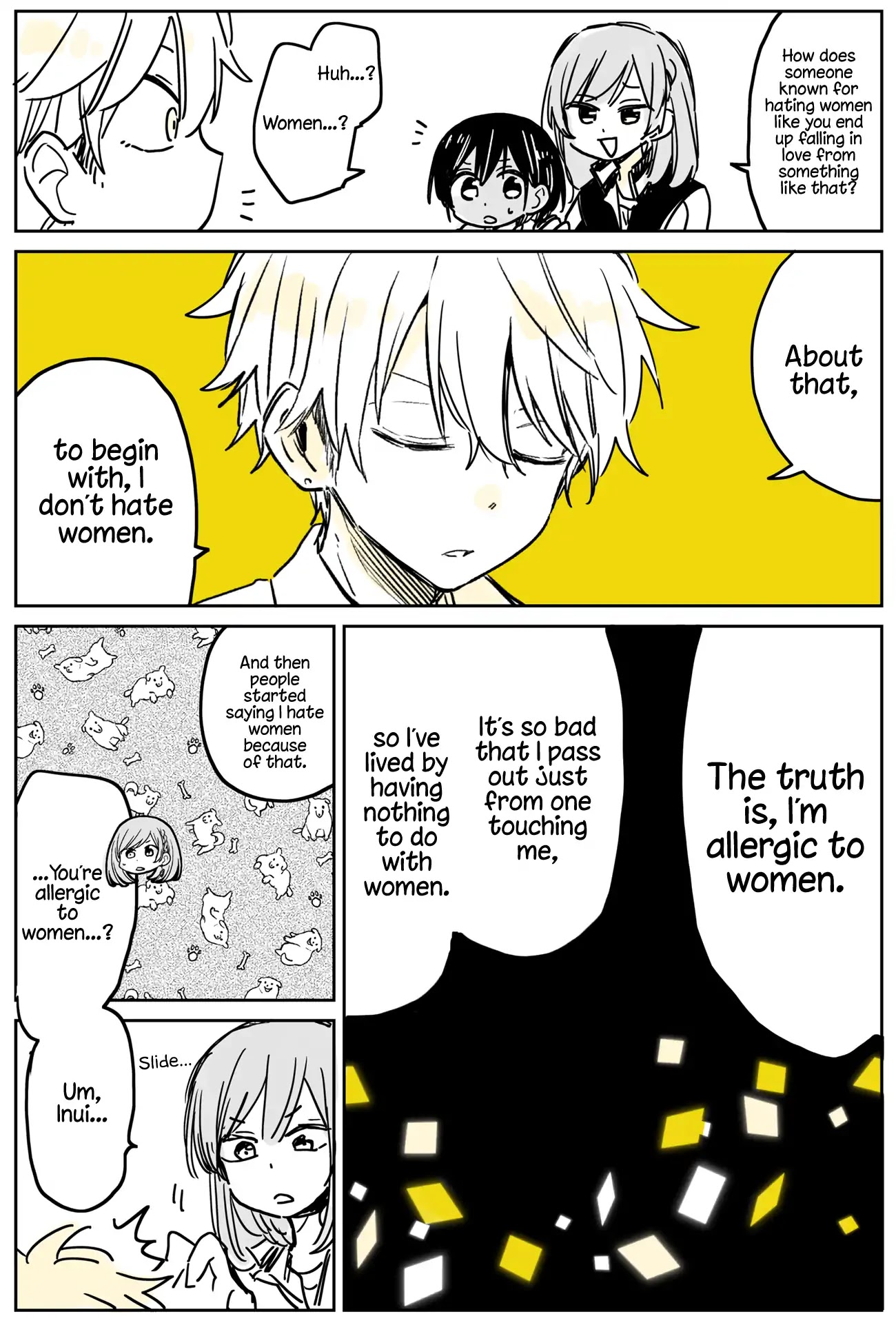 About a Guy Who's Been Destroyed From His First Love Being a Pretty Girl Chapter 5 page 18 - Chapter 5