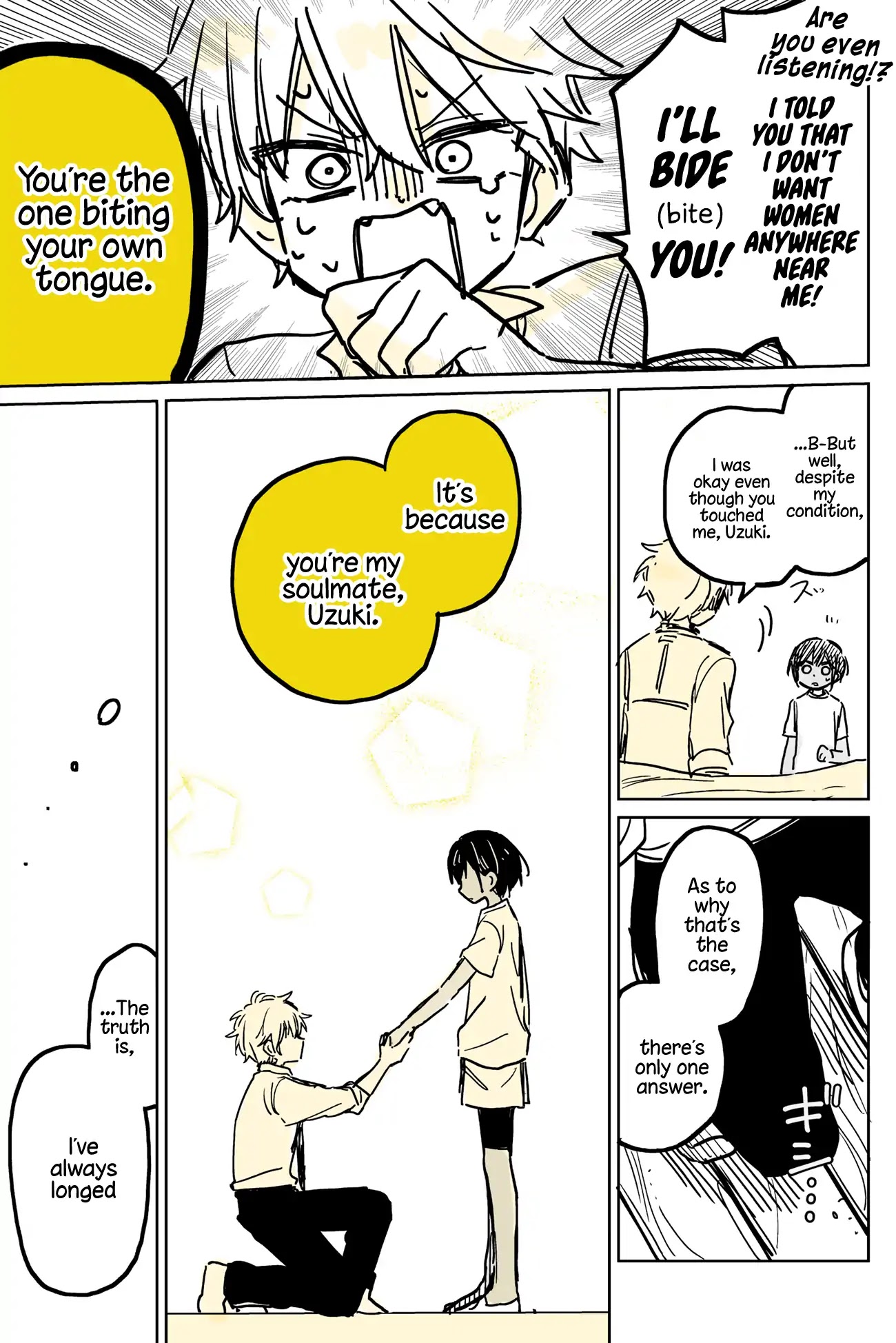 About a Guy Who's Been Destroyed From His First Love Being a Pretty Girl Chapter 5 page 19 - Chapter 5