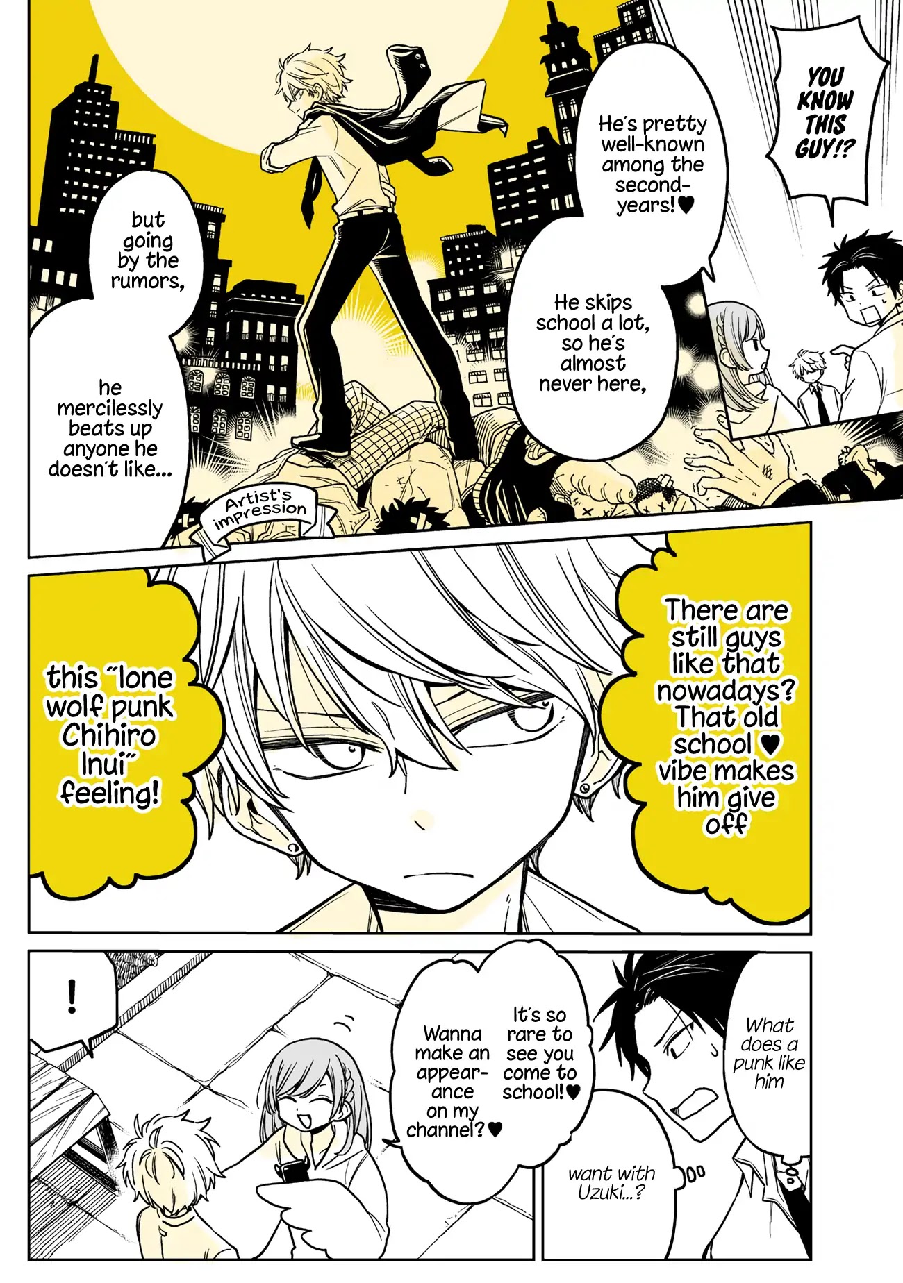 About a Guy Who's Been Destroyed From His First Love Being a Pretty Girl Chapter 5 page 6 - Chapter 5