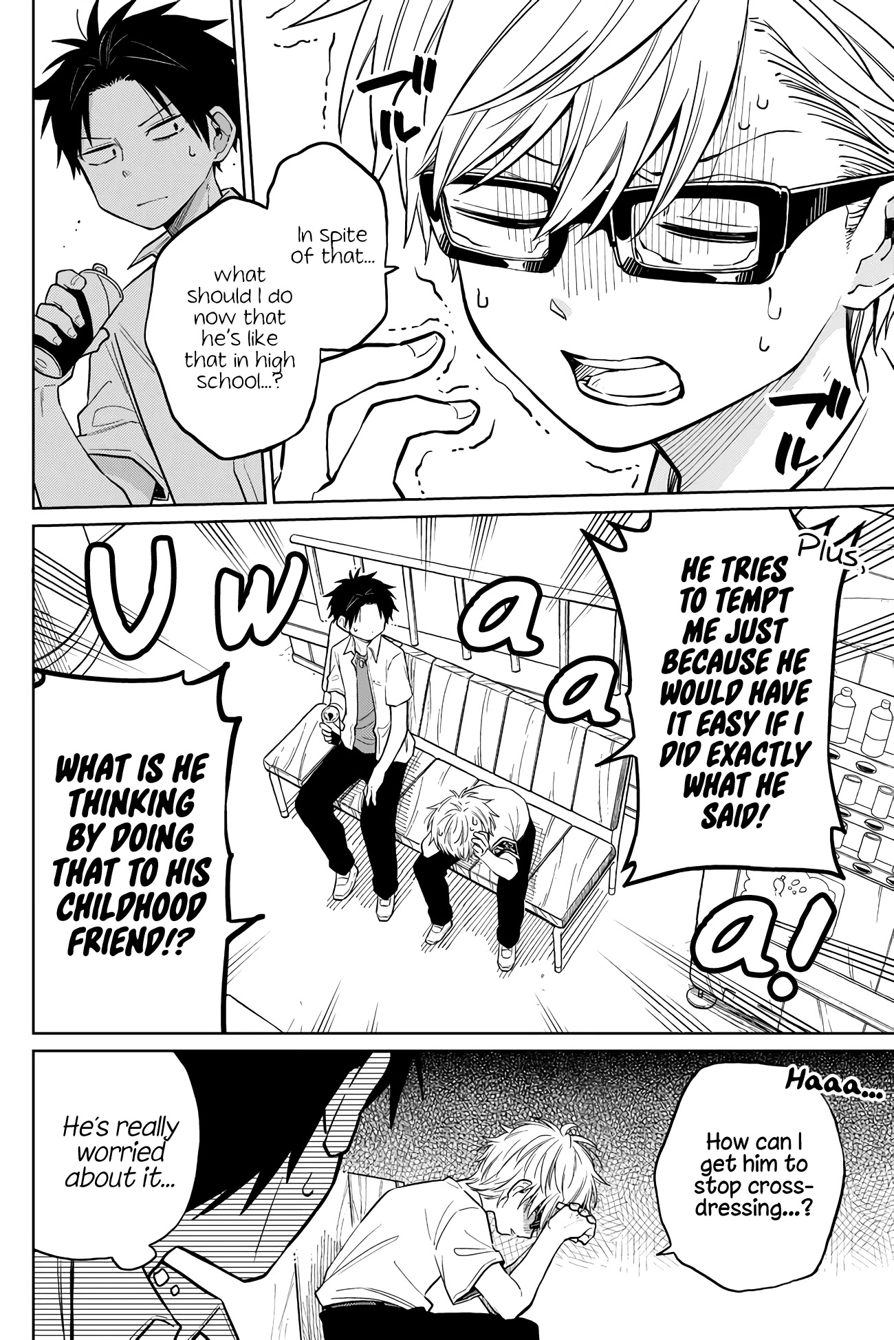 About a Guy Who's Been Destroyed From His First Love Being a Pretty Girl Chapter 8 page 14 - Chapter 8