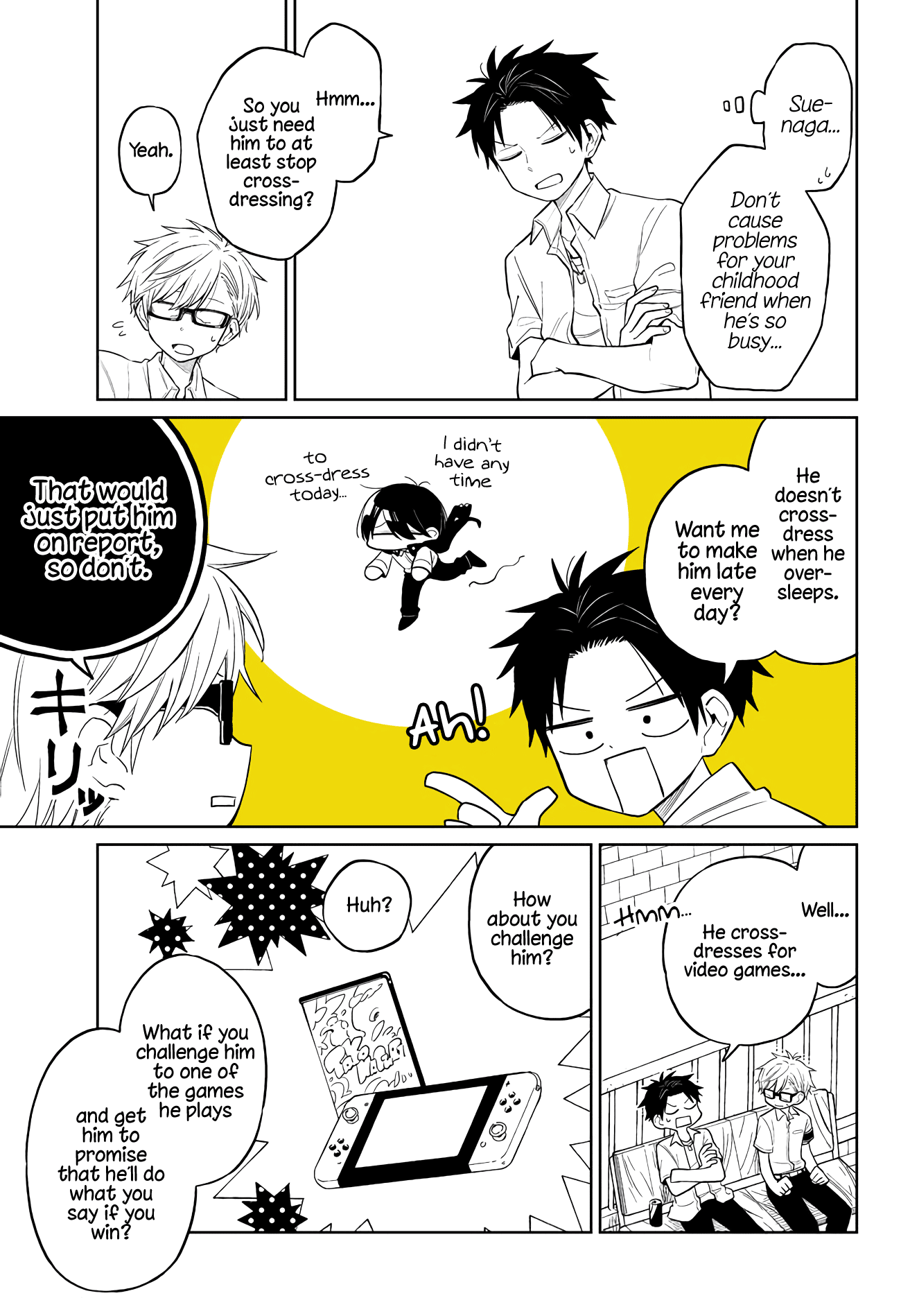 About a Guy Who's Been Destroyed From His First Love Being a Pretty Girl Chapter 8 page 17 - Chapter 8