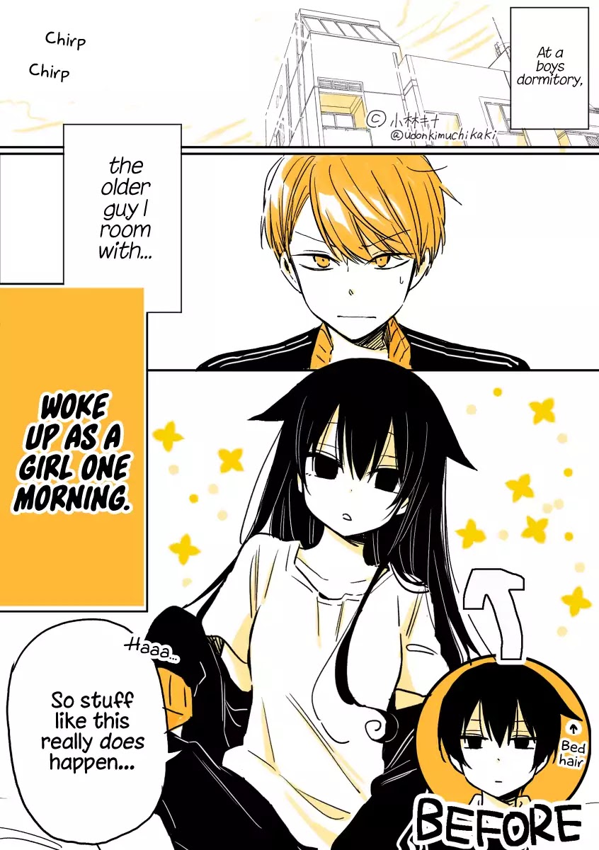 About a Lazy High School Guy Who Woke Up as a Girl One Morning Chapter 1 page 2 - Chapter 1