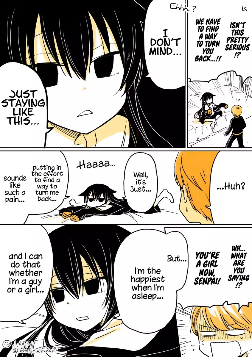 About a Lazy High School Guy Who Woke Up as a Girl One Morning Chapter 1 page 3 - Chapter 1