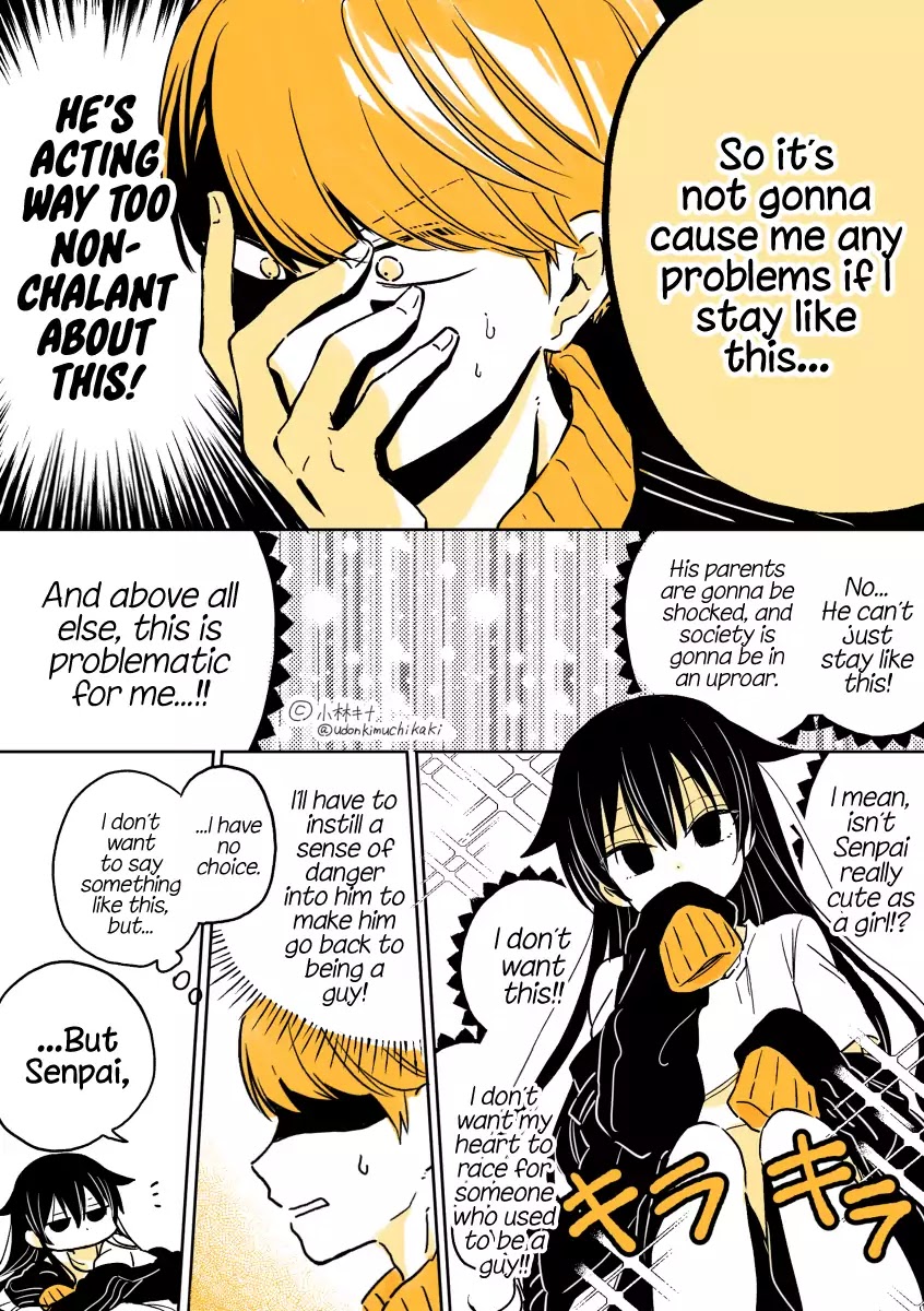 About a Lazy High School Guy Who Woke Up as a Girl One Morning Chapter 1 page 4 - Chapter 1