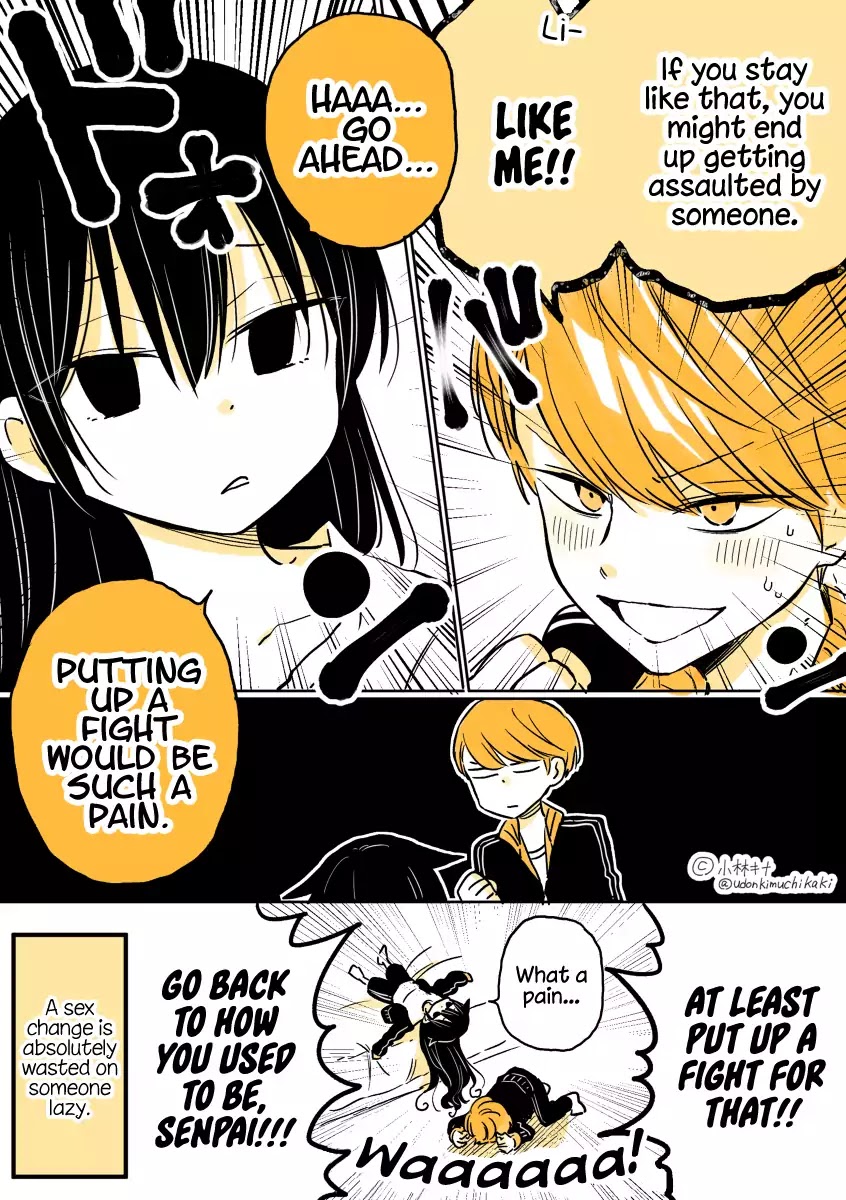 About a Lazy High School Guy Who Woke Up as a Girl One Morning Chapter 1 page 5 - Chapter 1