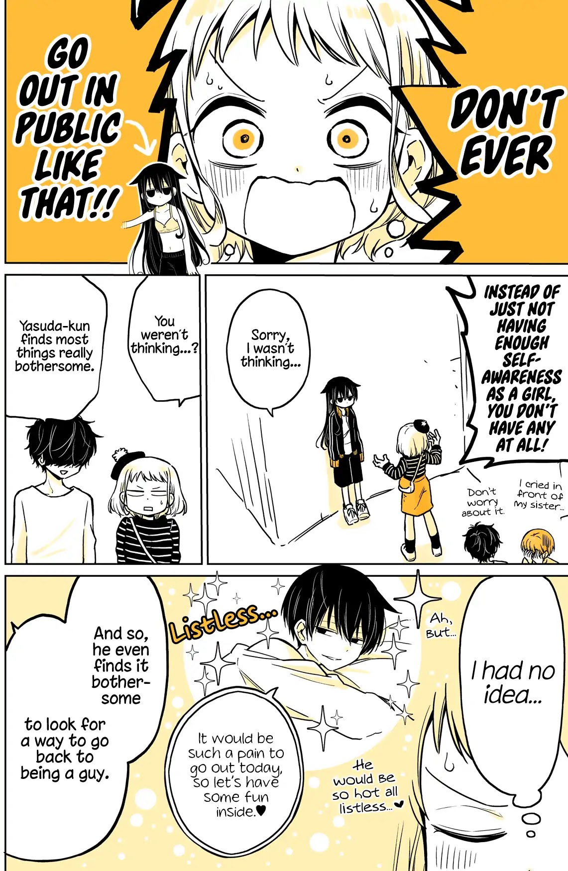 About a Lazy High School Guy Who Woke Up as a Girl One Morning Chapter 10.6 page 2 - Chapter 10.6