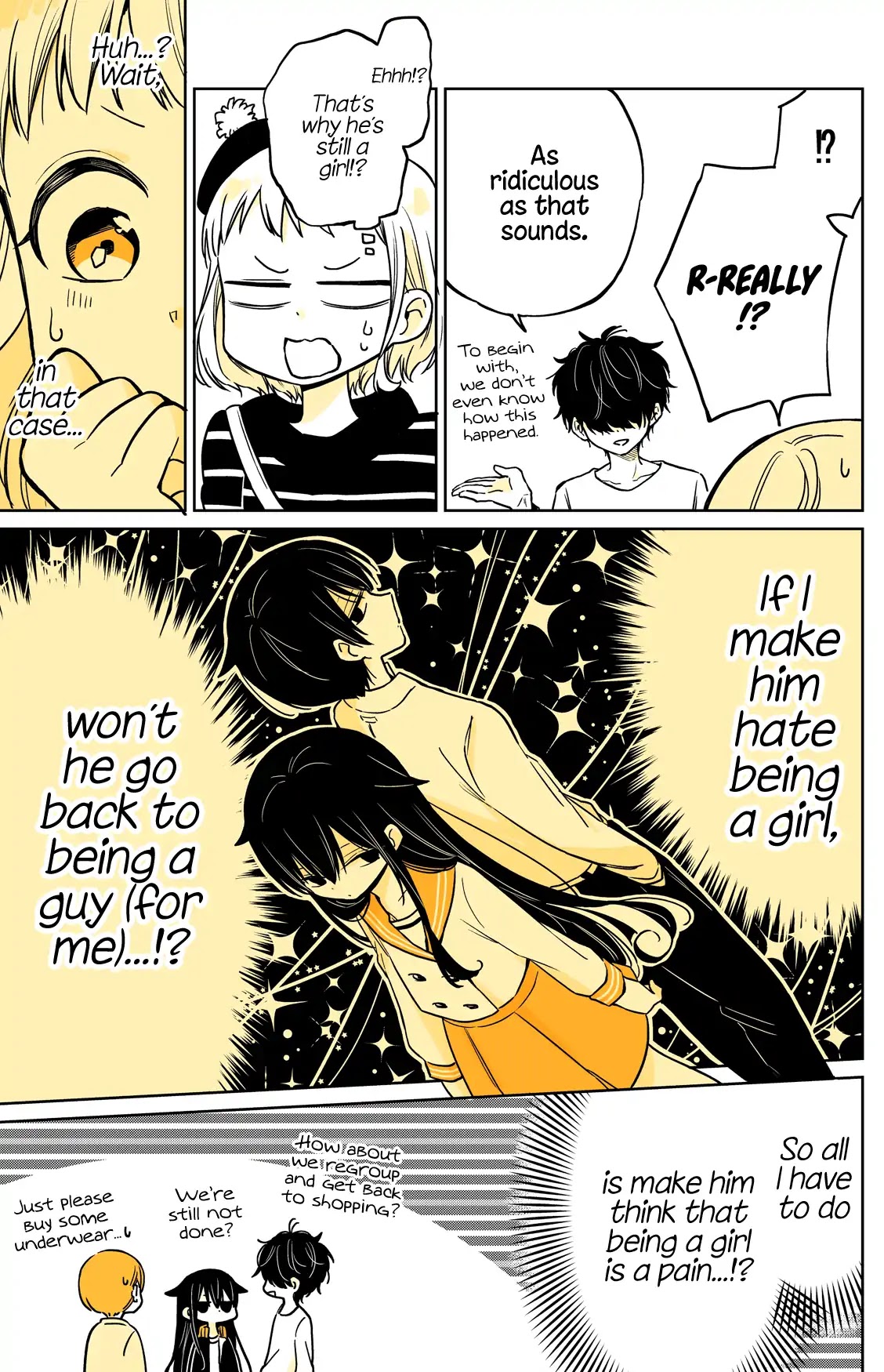 About a Lazy High School Guy Who Woke Up as a Girl One Morning Chapter 10.6 page 3 - Chapter 10.6