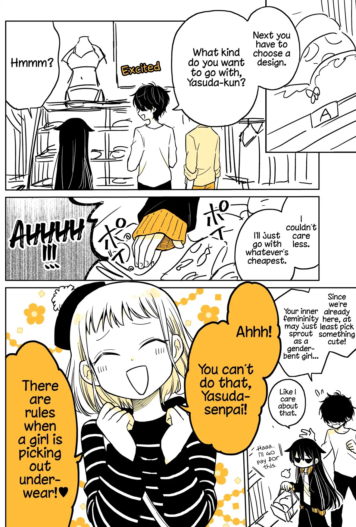 About a Lazy High School Guy Who Woke Up as a Girl One Morning Chapter 10.6 page 4 - Chapter 10.6