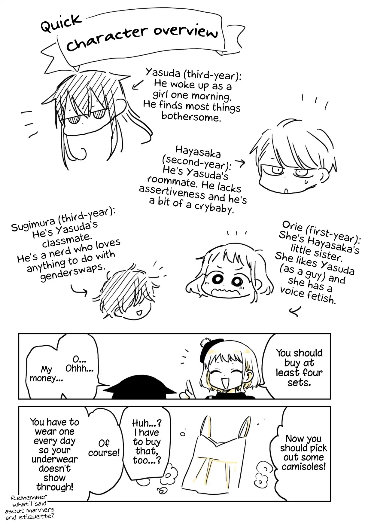 About a Lazy High School Guy Who Woke Up as a Girl One Morning Chapter 10.6 page 7 - Chapter 10.6