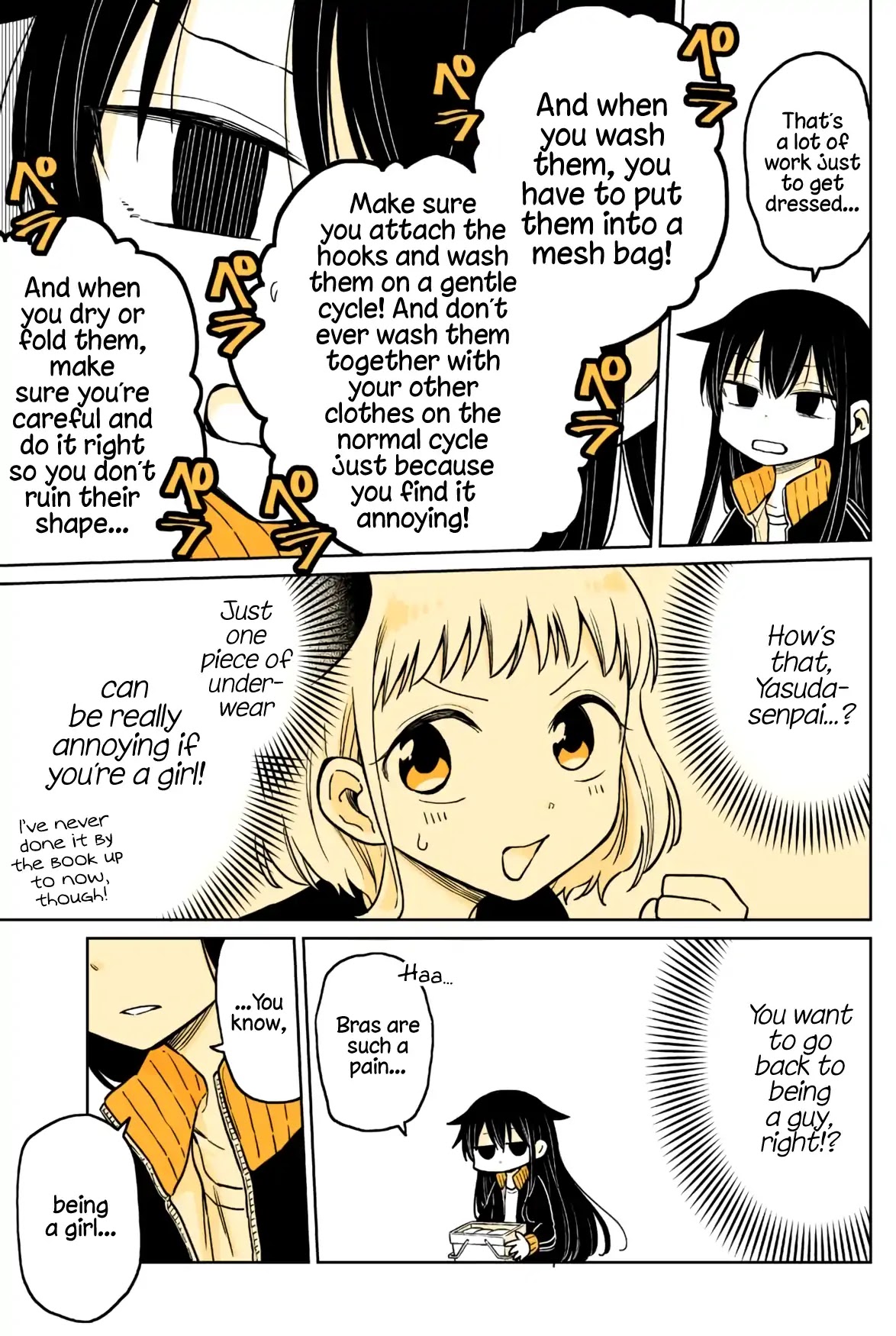 About a Lazy High School Guy Who Woke Up as a Girl One Morning Chapter 10.6 page 8 - Chapter 10.6