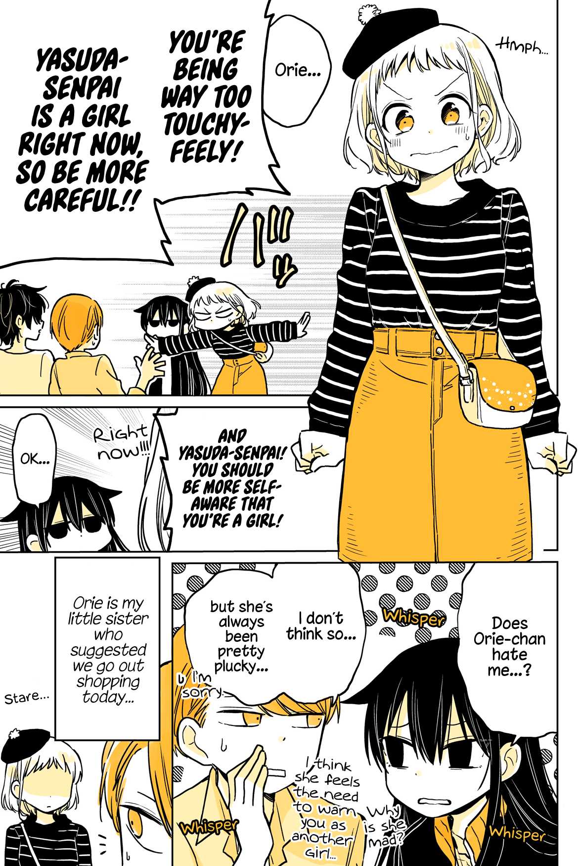 About a Lazy High School Guy Who Woke Up as a Girl One Morning Chapter 10 page 4 - Chapter 10