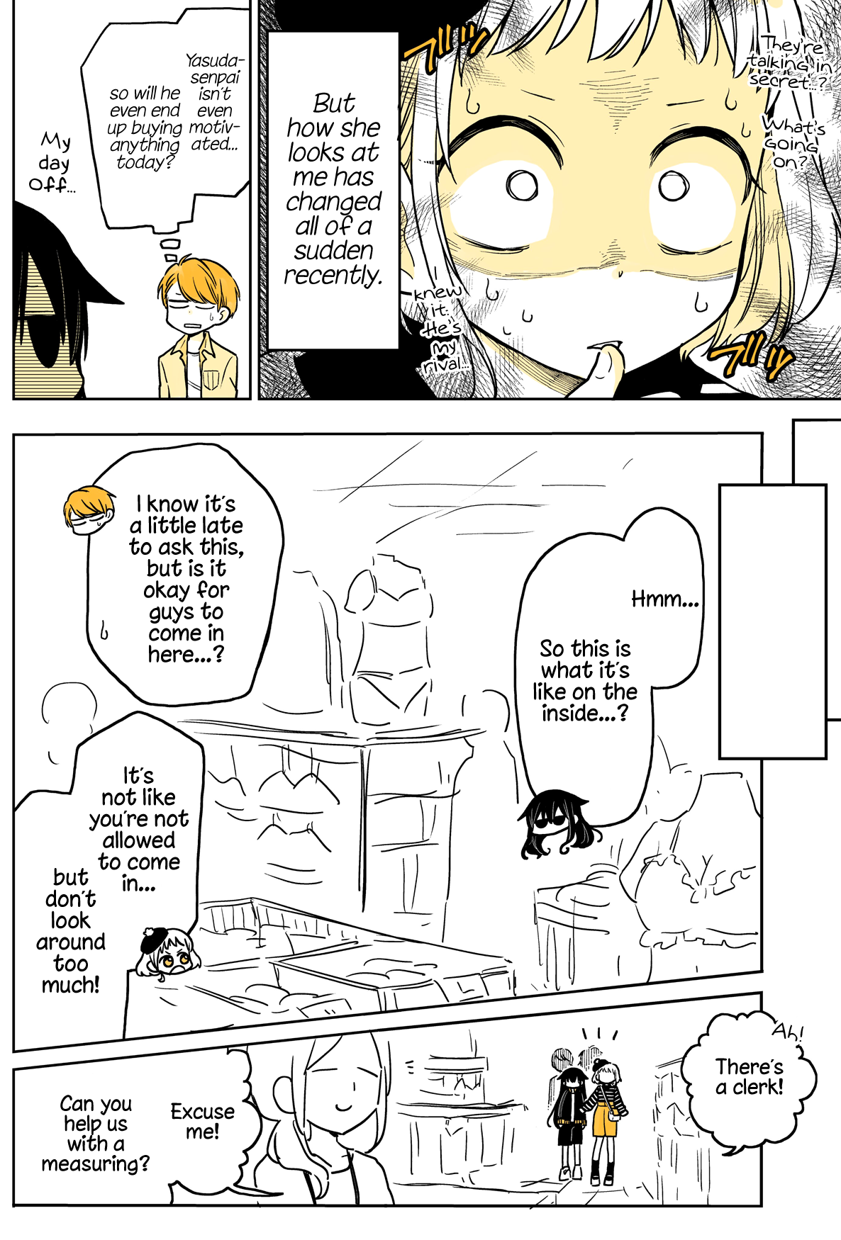 About a Lazy High School Guy Who Woke Up as a Girl One Morning Chapter 10 page 5 - Chapter 10