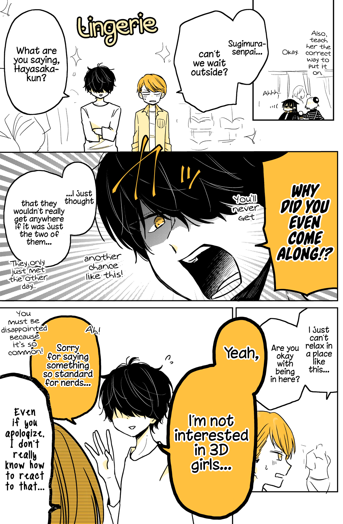 About a Lazy High School Guy Who Woke Up as a Girl One Morning Chapter 10 page 6 - Chapter 10