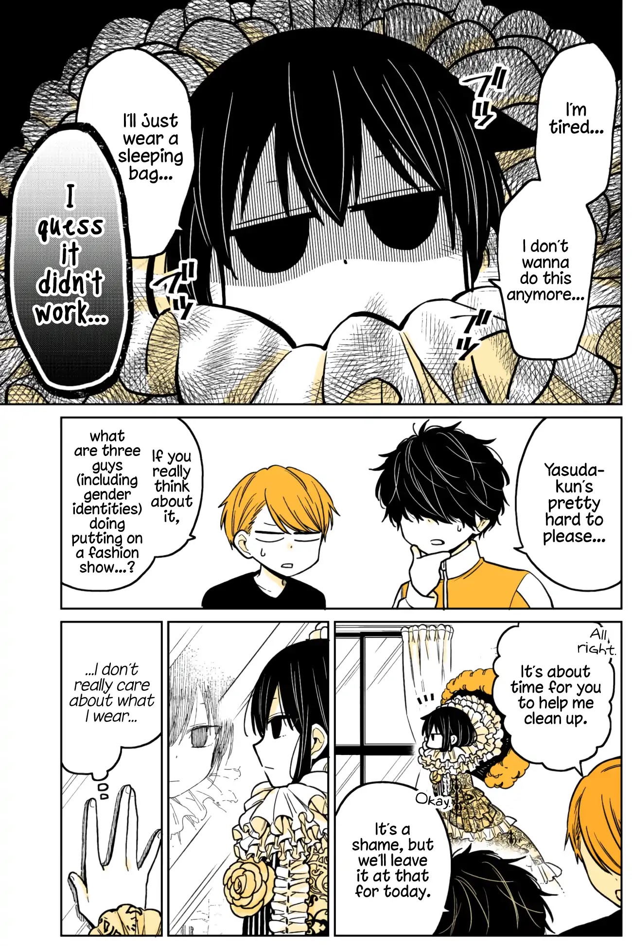 About a Lazy High School Guy Who Woke Up as a Girl One Morning Chapter 11.5 page 4 - Chapter 11.5