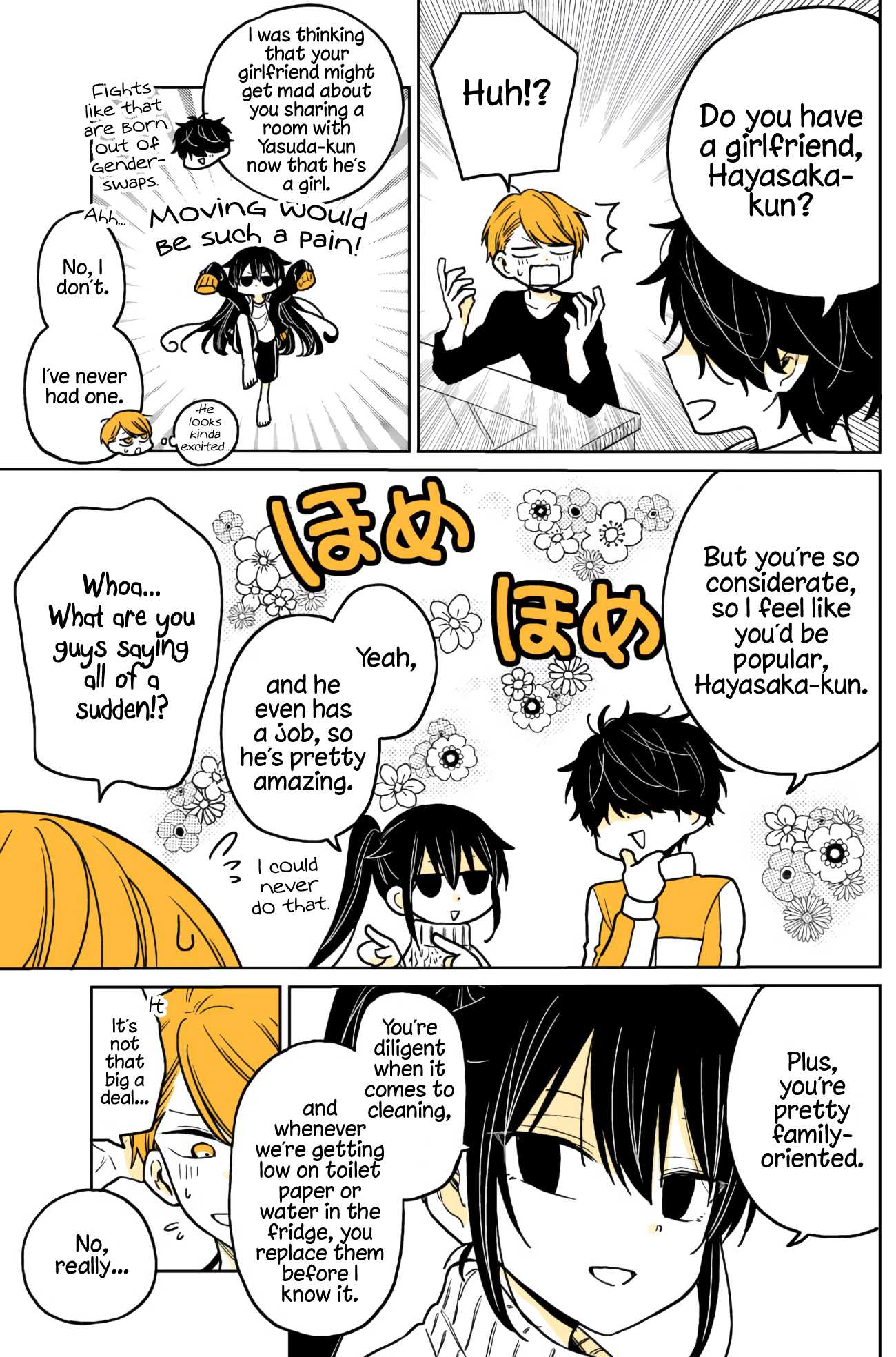 About a Lazy High School Guy Who Woke Up as a Girl One Morning Chapter 11 page 11 - Chapter 11