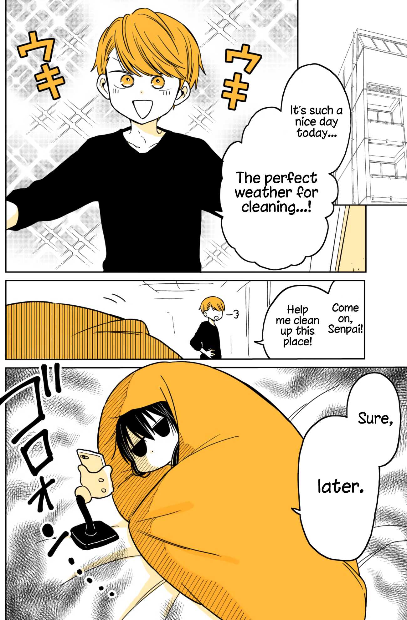 About a Lazy High School Guy Who Woke Up as a Girl One Morning Chapter 11 page 2 - Chapter 11