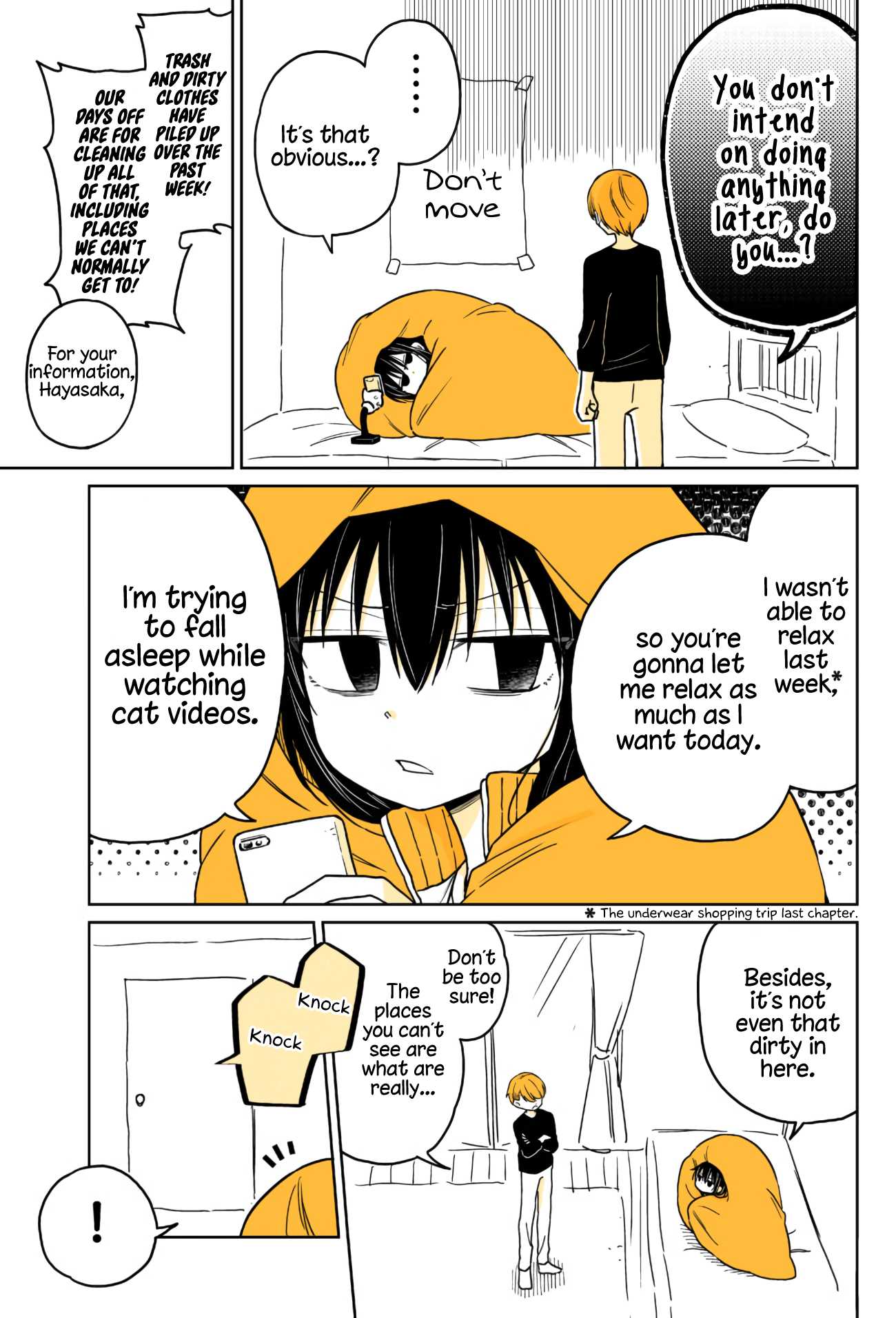 About a Lazy High School Guy Who Woke Up as a Girl One Morning Chapter 11 page 3 - Chapter 11