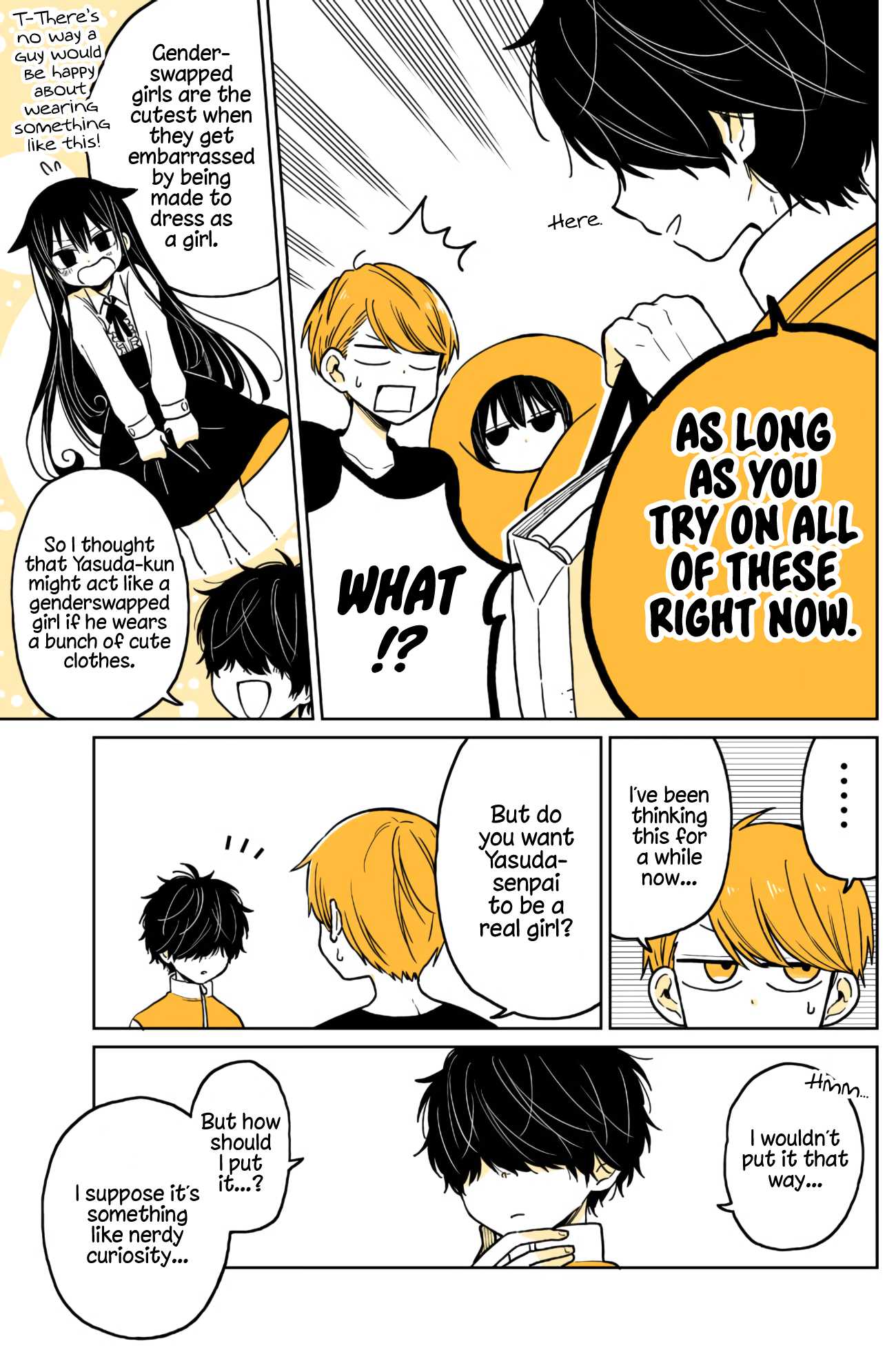 About a Lazy High School Guy Who Woke Up as a Girl One Morning Chapter 11 page 5 - Chapter 11