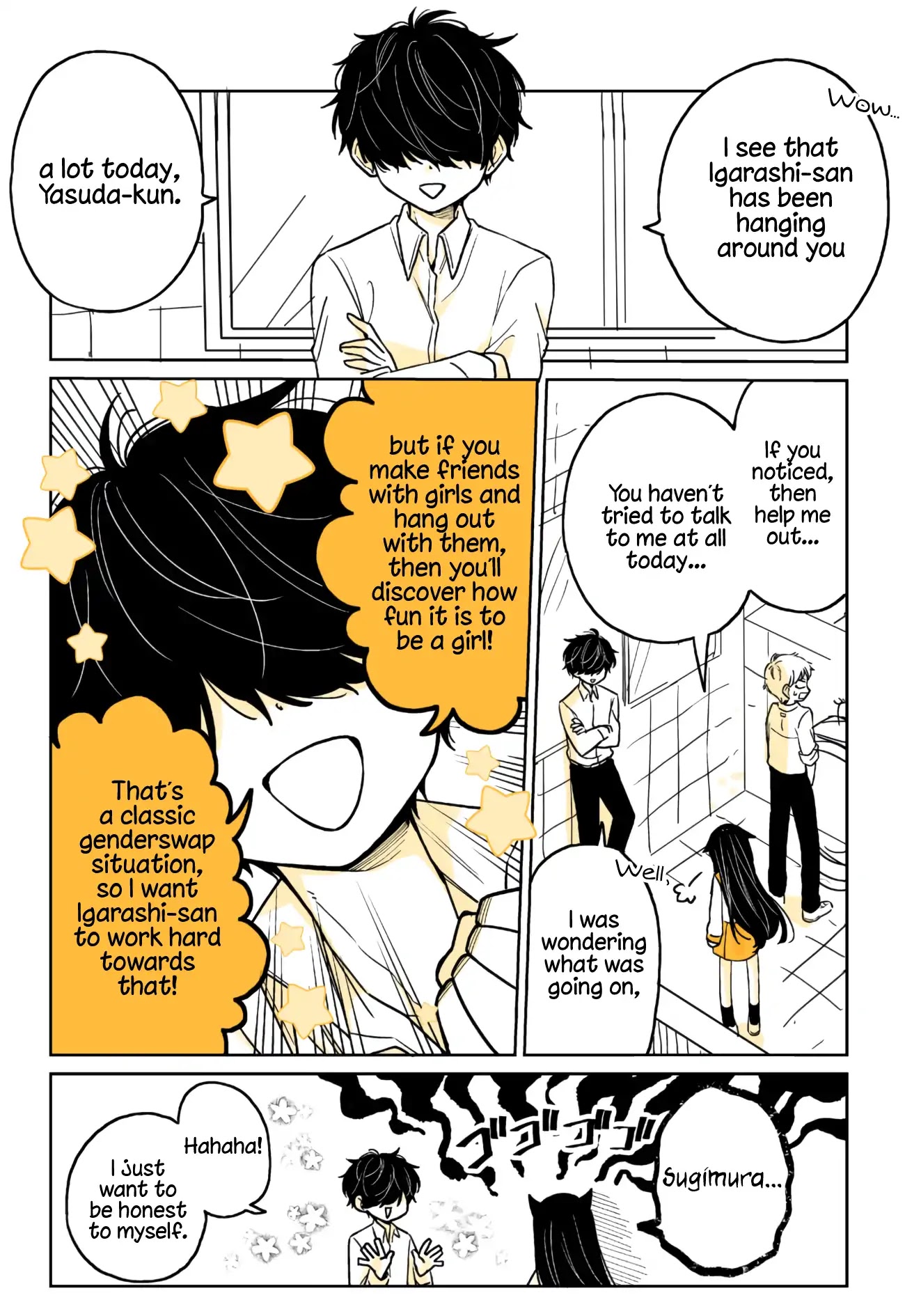 About a Lazy High School Guy Who Woke Up as a Girl One Morning Chapter 12 page 12 - Chapter 12