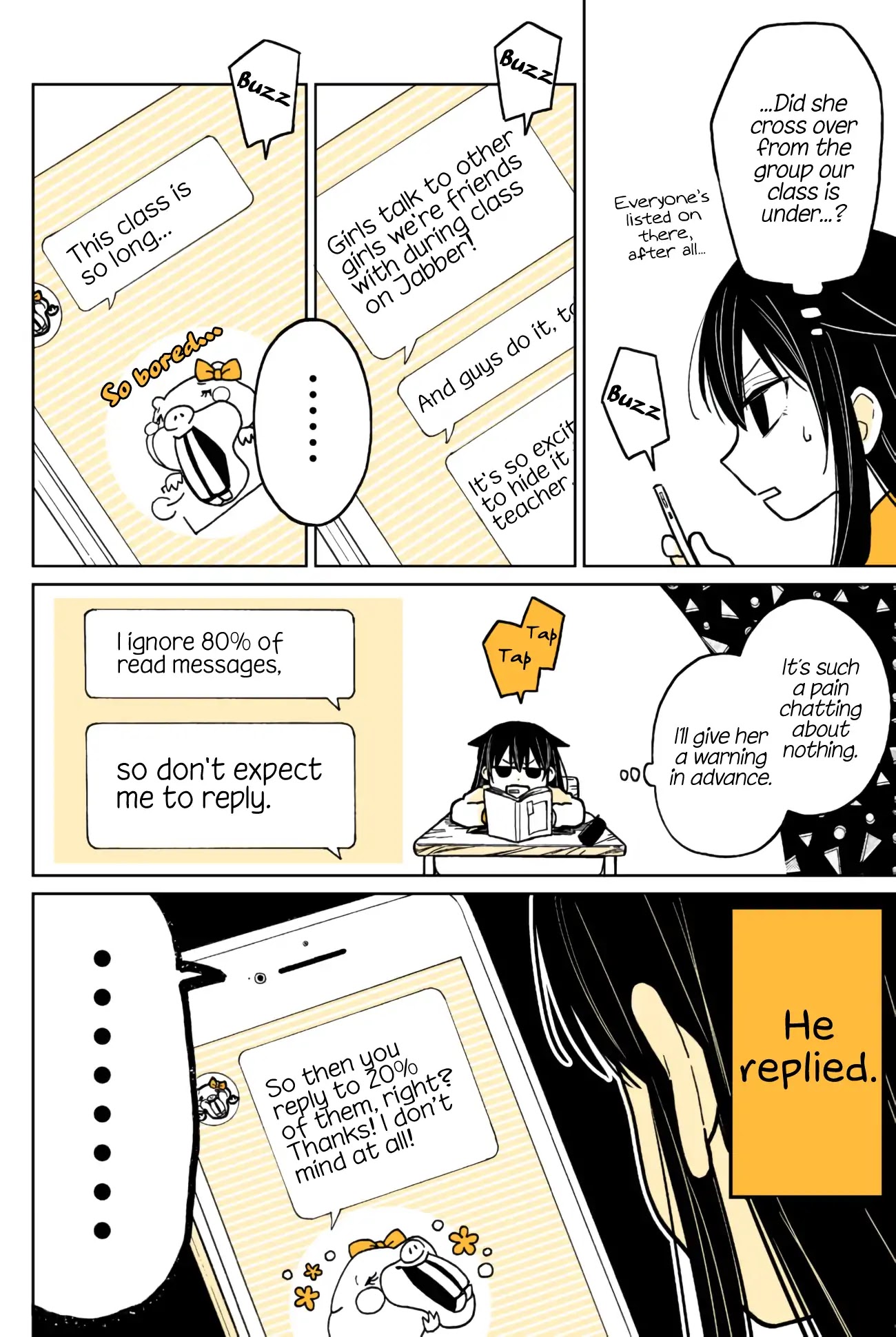 About a Lazy High School Guy Who Woke Up as a Girl One Morning Chapter 12 page 8 - Chapter 12