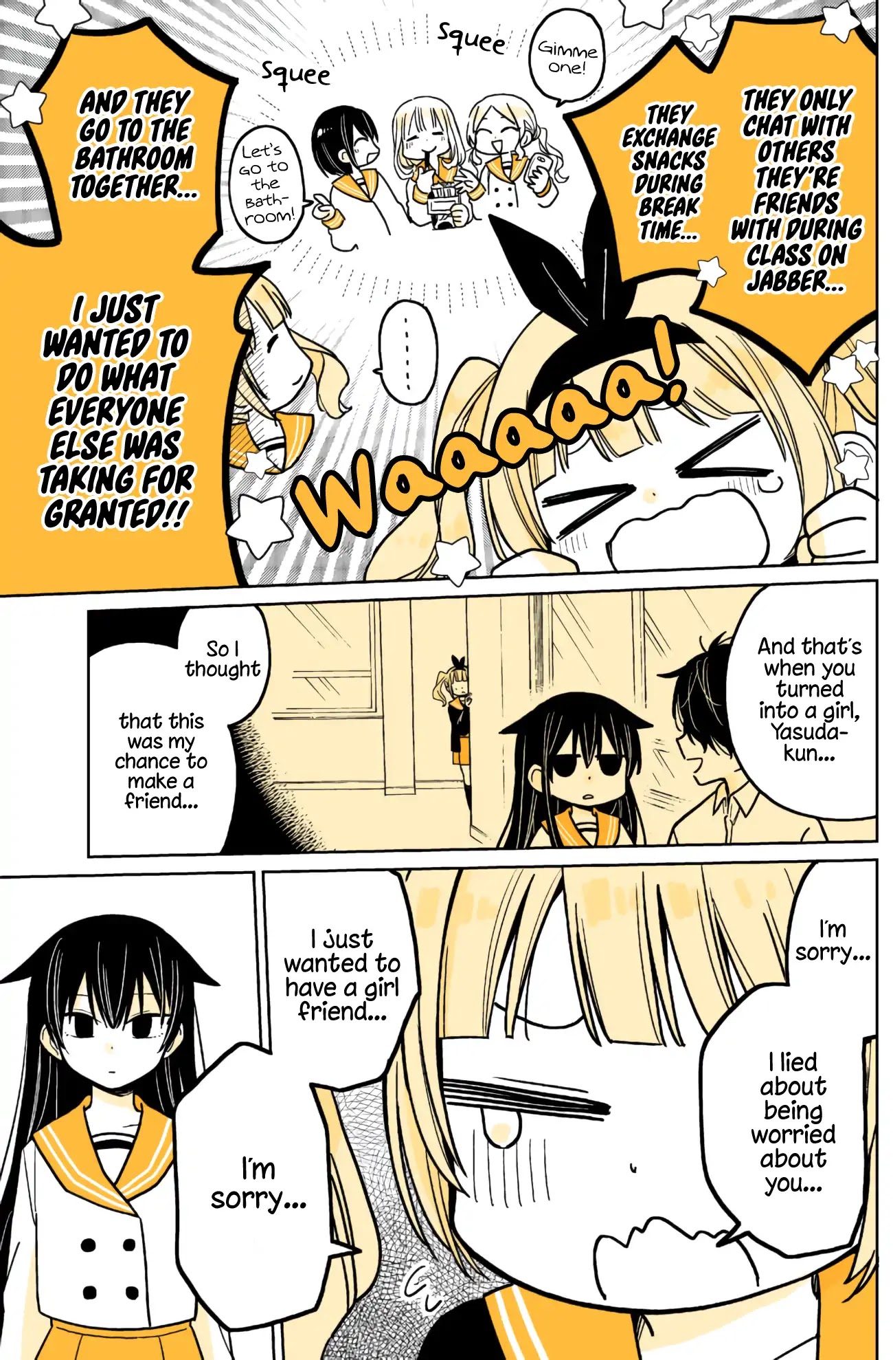 About a Lazy High School Guy Who Woke Up as a Girl One Morning Chapter 13 page 3 - Chapter 13
