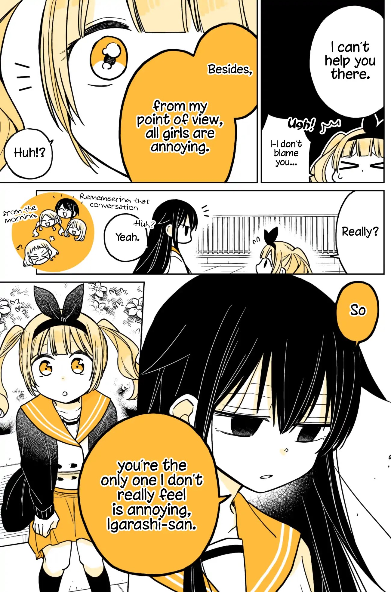 About a Lazy High School Guy Who Woke Up as a Girl One Morning Chapter 13 page 5 - Chapter 13