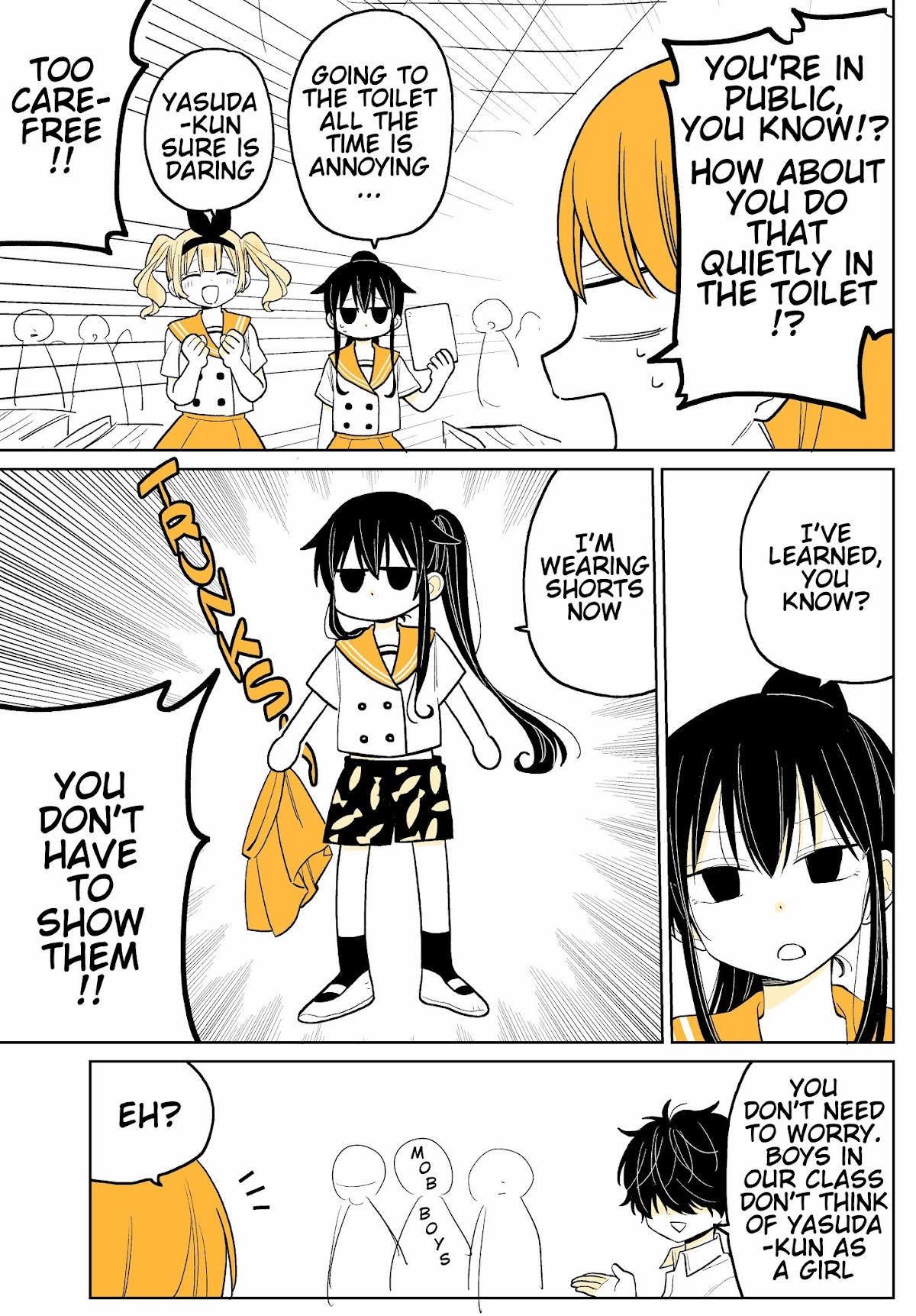 About a Lazy High School Guy Who Woke Up as a Girl One Morning Chapter 14 page 10 - Chapter 14