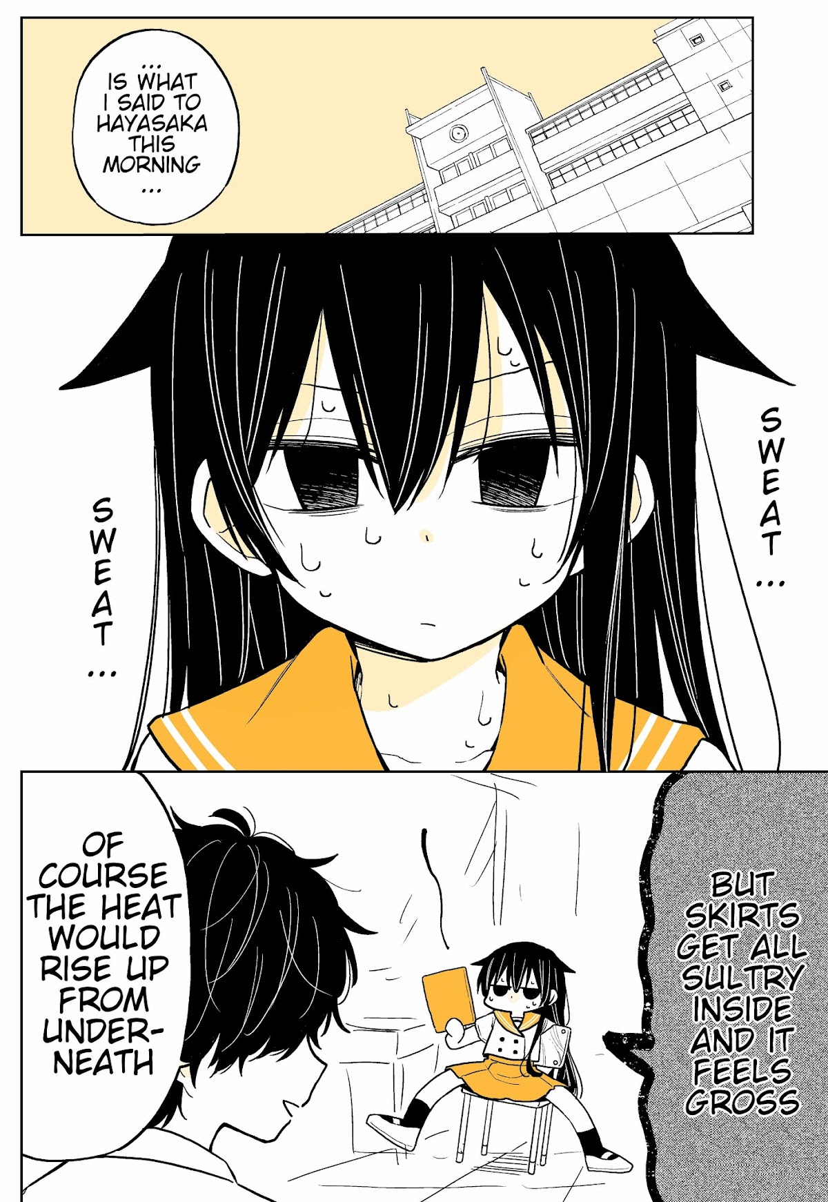 About a Lazy High School Guy Who Woke Up as a Girl One Morning Chapter 14 page 3 - Chapter 14