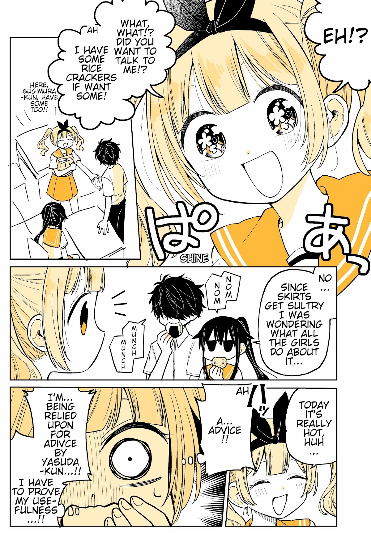 About a Lazy High School Guy Who Woke Up as a Girl One Morning Chapter 14 page 5 - Chapter 14