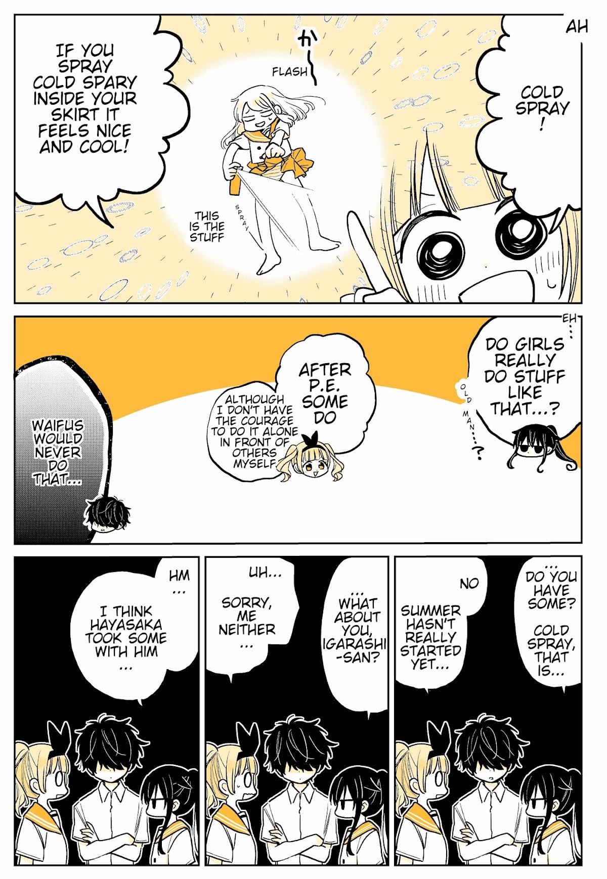 About a Lazy High School Guy Who Woke Up as a Girl One Morning Chapter 14 page 6 - Chapter 14