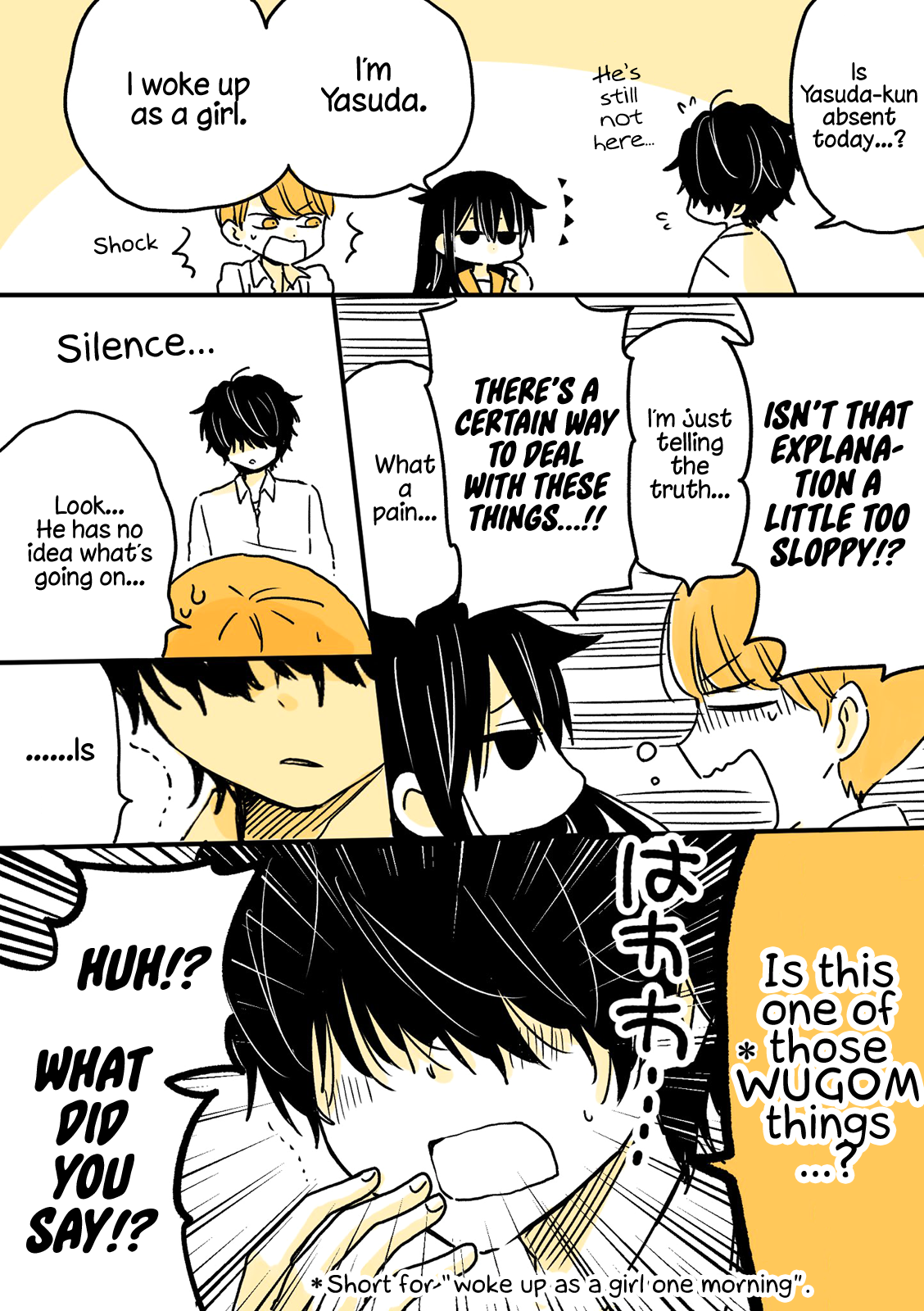About a Lazy High School Guy Who Woke Up as a Girl One Morning Chapter 3 page 4 - Chapter 3