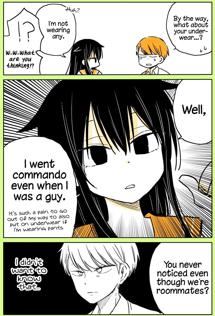 About a Lazy High School Guy Who Woke Up as a Girl One Morning Chapter 5 page 5 - Chapter 5