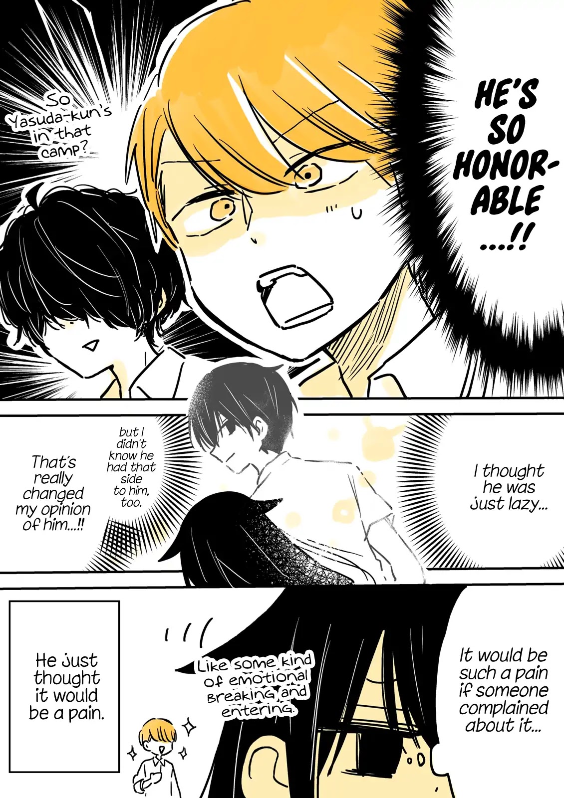 About a Lazy High School Guy Who Woke Up as a Girl One Morning Chapter 6 page 4 - Chapter 6