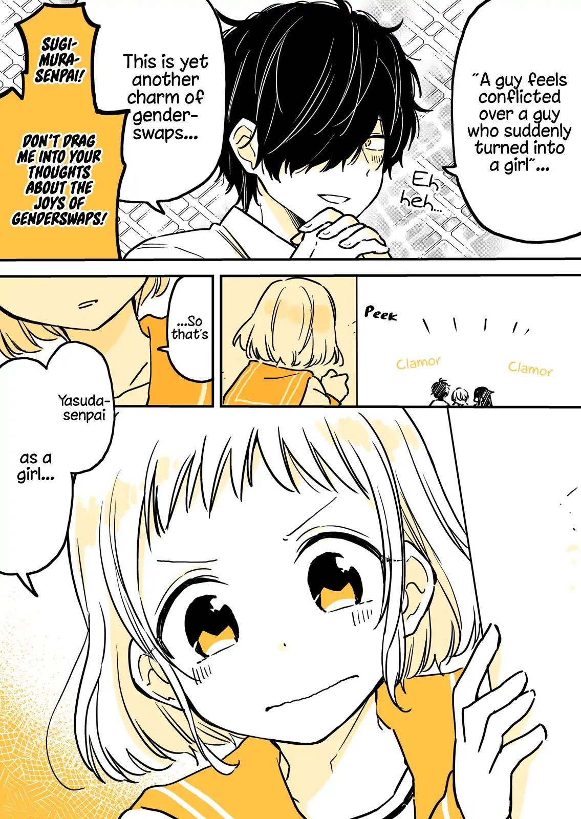 About a Lazy High School Guy Who Woke Up as a Girl One Morning Chapter 7 page 5 - Chapter 7