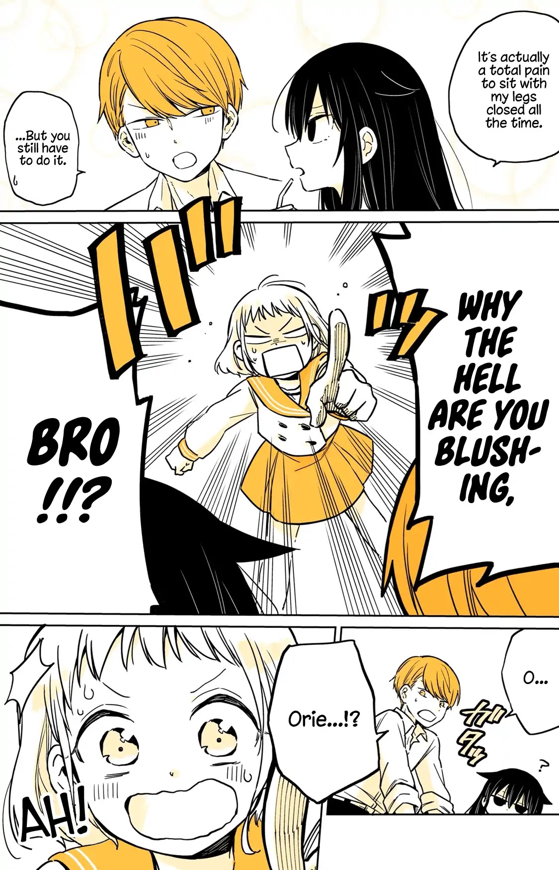 About a Lazy High School Guy Who Woke Up as a Girl One Morning Chapter 8 page 4 - Chapter 8