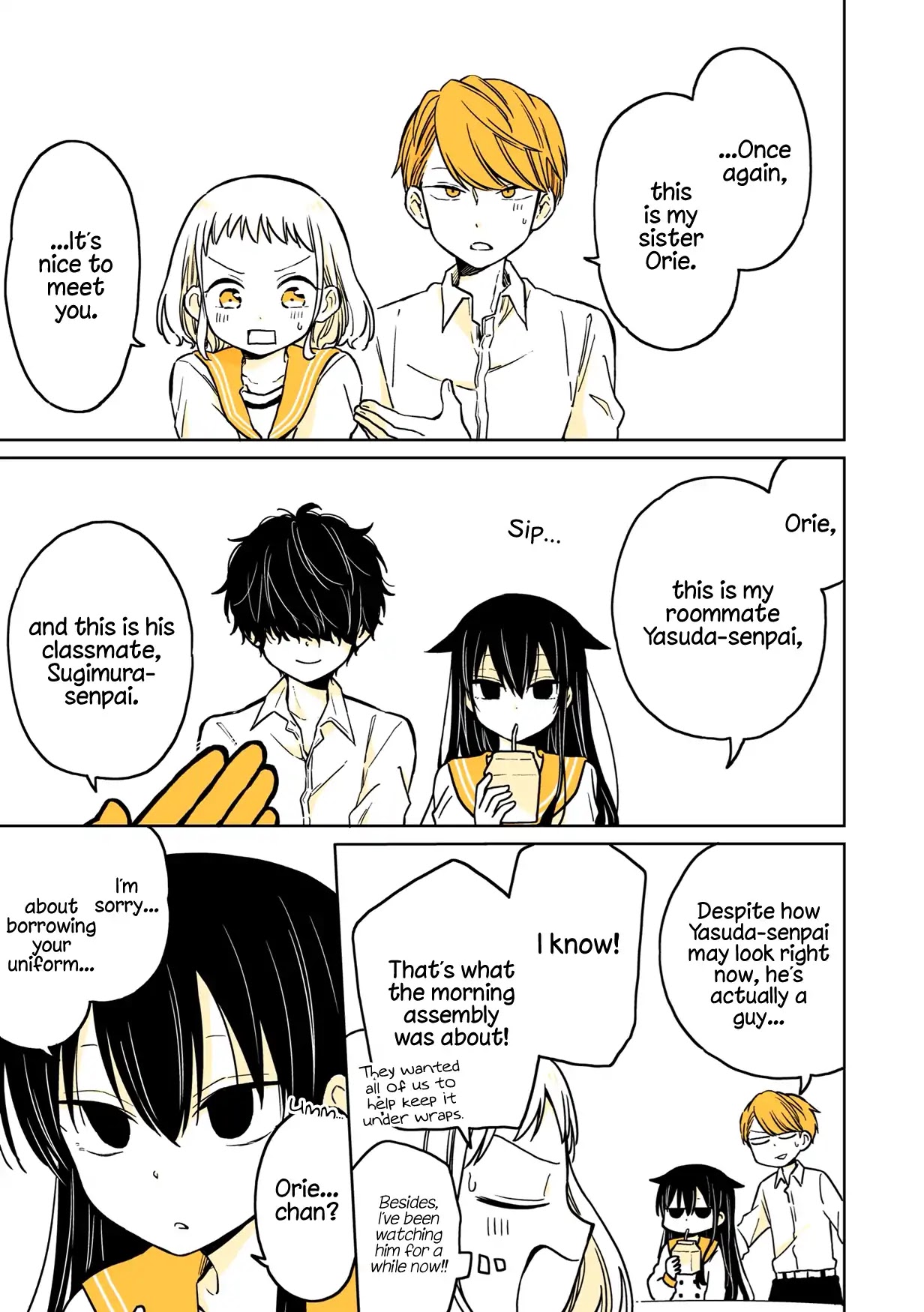 About a Lazy High School Guy Who Woke Up as a Girl One Morning Chapter 9 page 1 - Chapter 9
