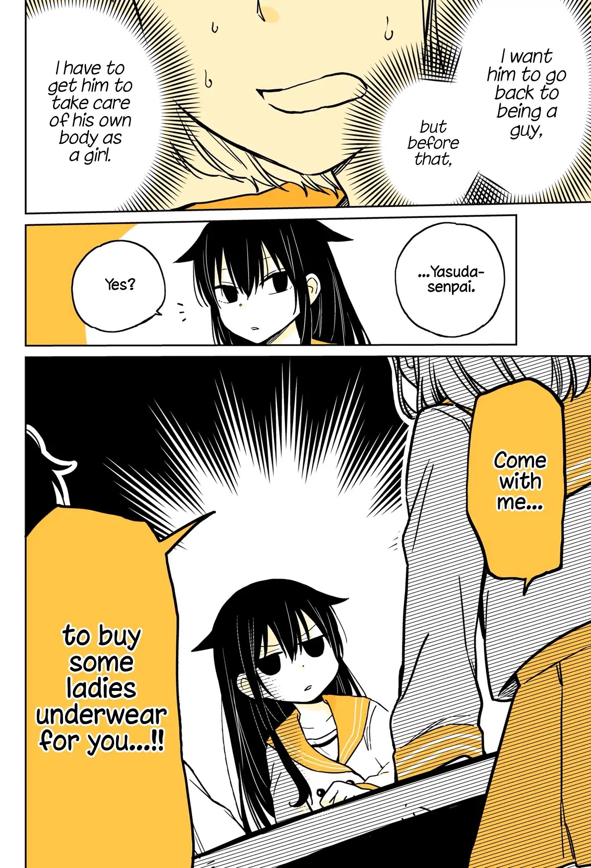 About a Lazy High School Guy Who Woke Up as a Girl One Morning Chapter 9 page 6 - Chapter 9