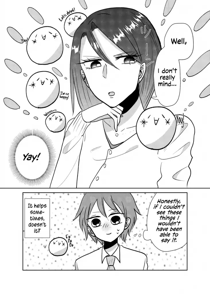 About a Man Who Can See Feelings and an Unapproachable Woman Chapter 0 page 4 - Chapter 0: Oneshot