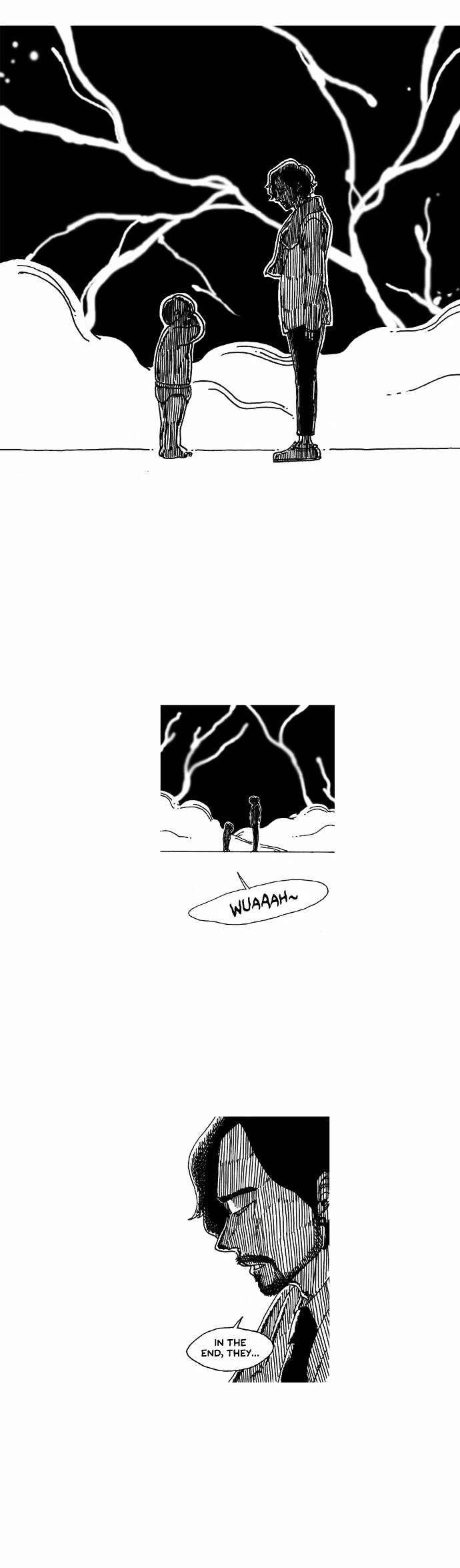 About Death Chapter 15 page 4 - Chapter 15 : I'm fine [with BGM]