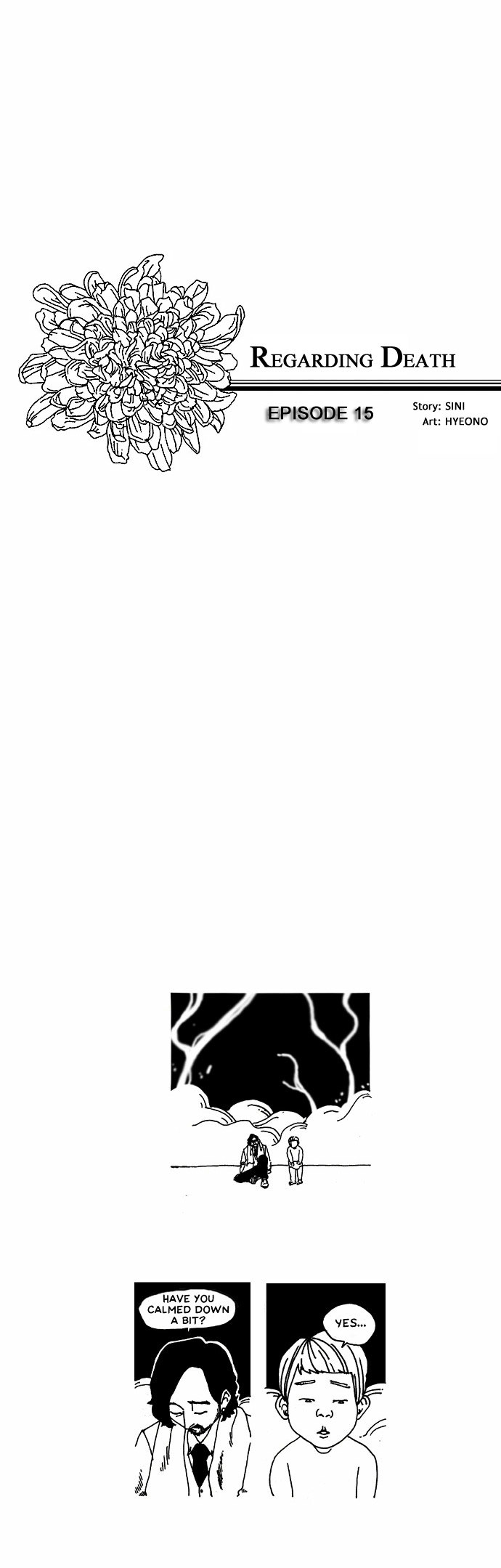 About Death Chapter 15 page 5 - Chapter 15 : I'm fine [with BGM]